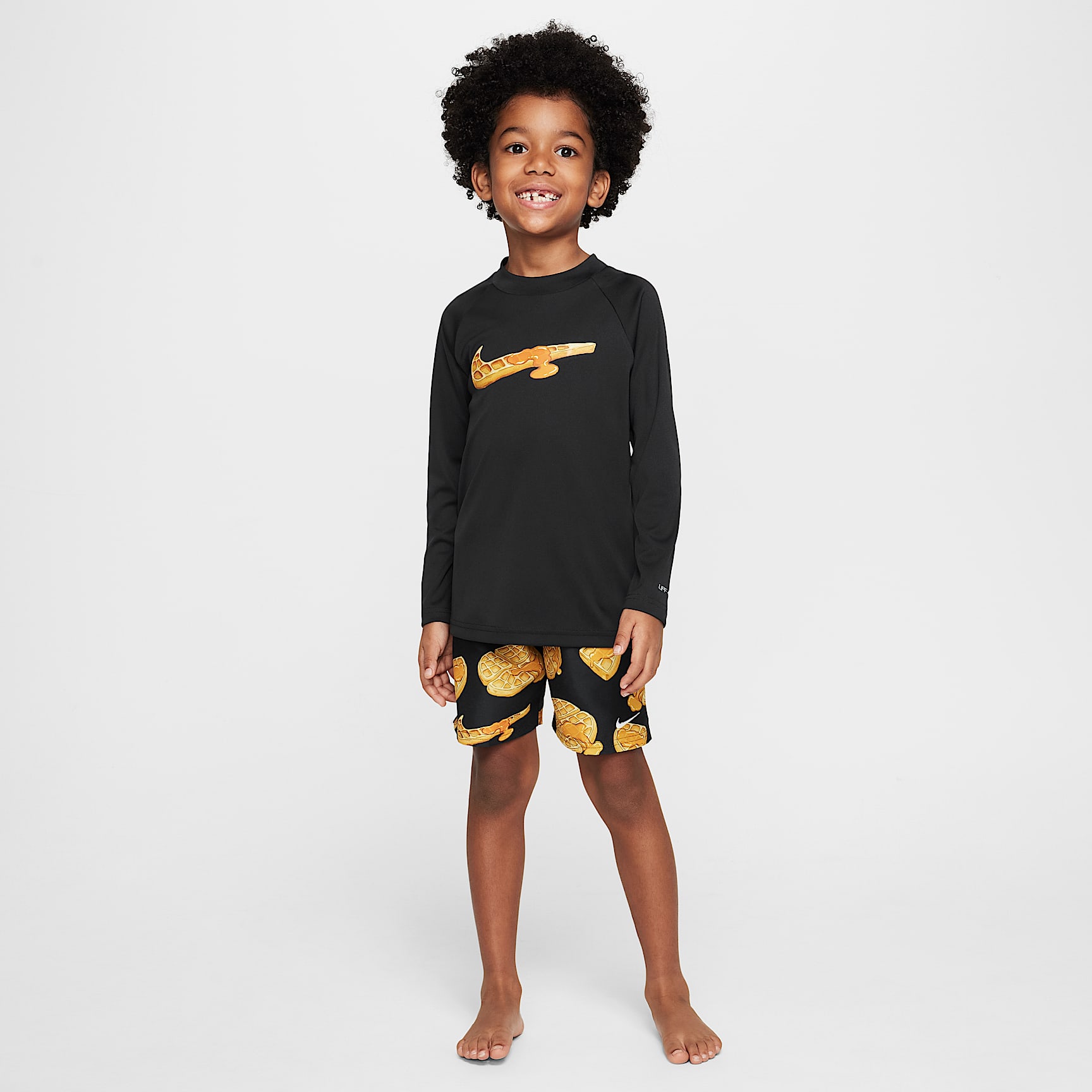 Nike Swim Hydroguard Little Kids' Long-Sleeve Top