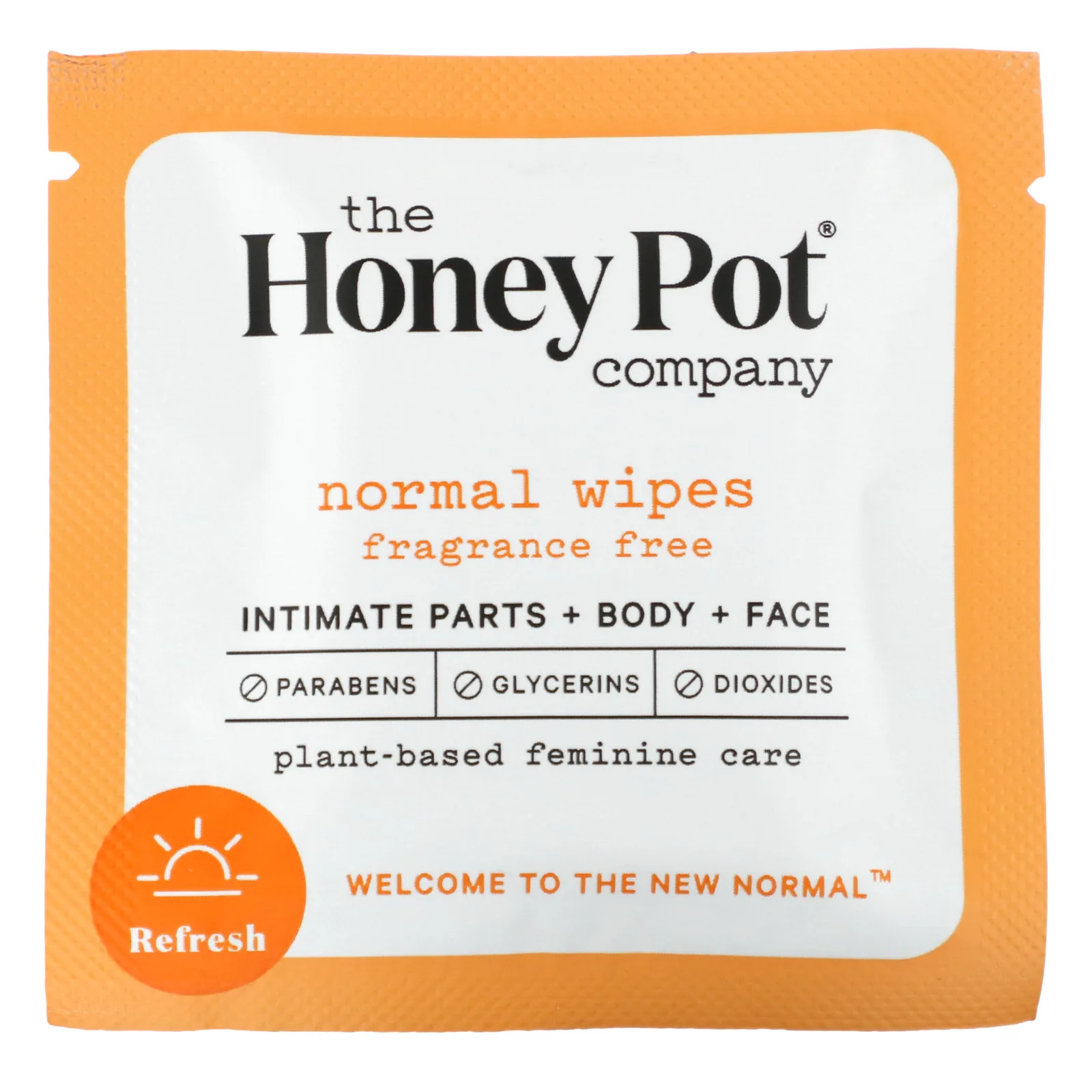 The Honey Pot Company, Обычные салфетки, 15 отдельных салфеток