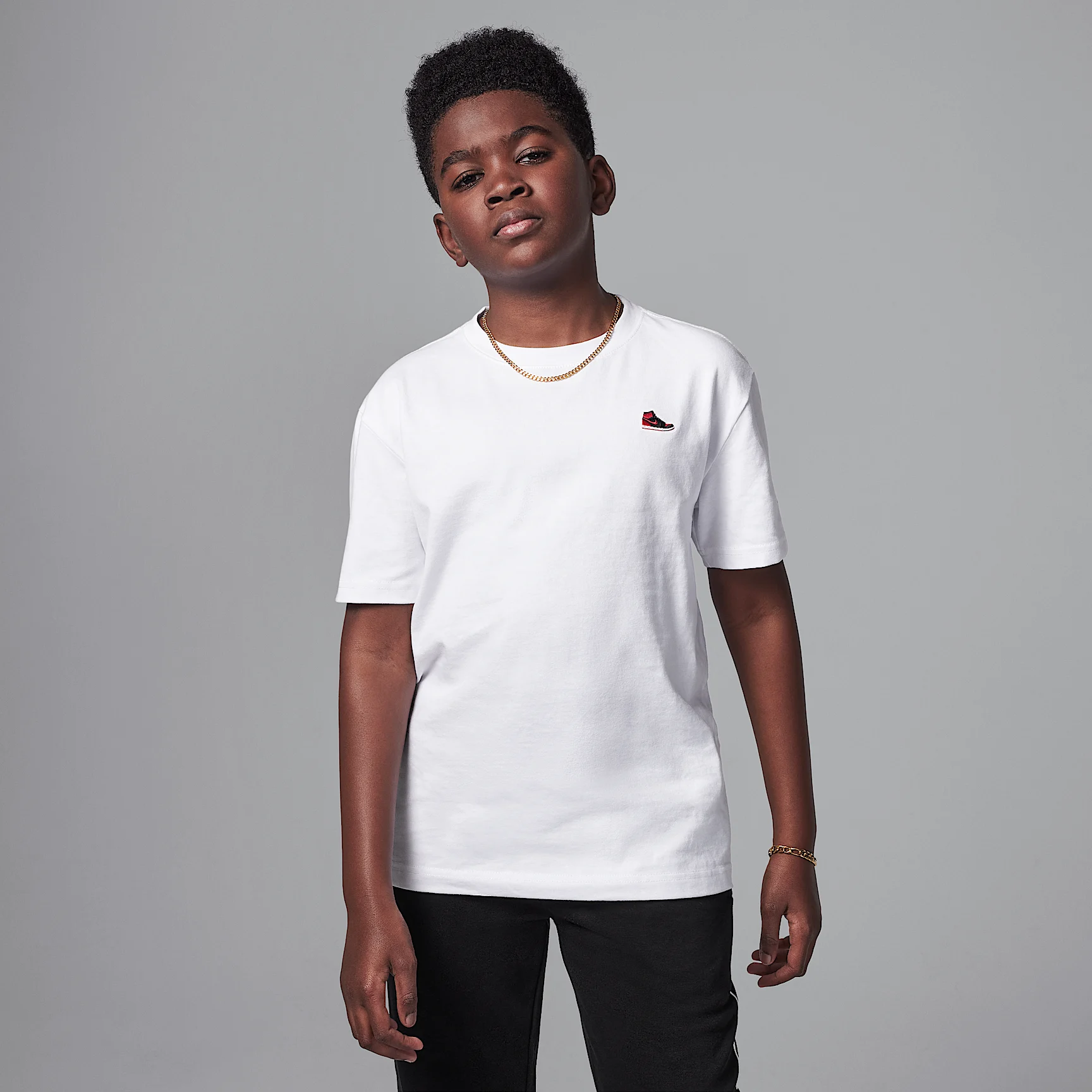 Air Jordan 1 Big Kids' Patch T-Shirt