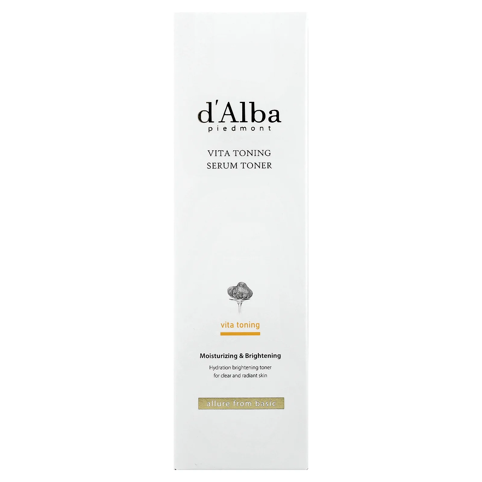 d'Alba, Vita Toning, сыворотка и тоник, 180 мл (6,08 жидк. унции)