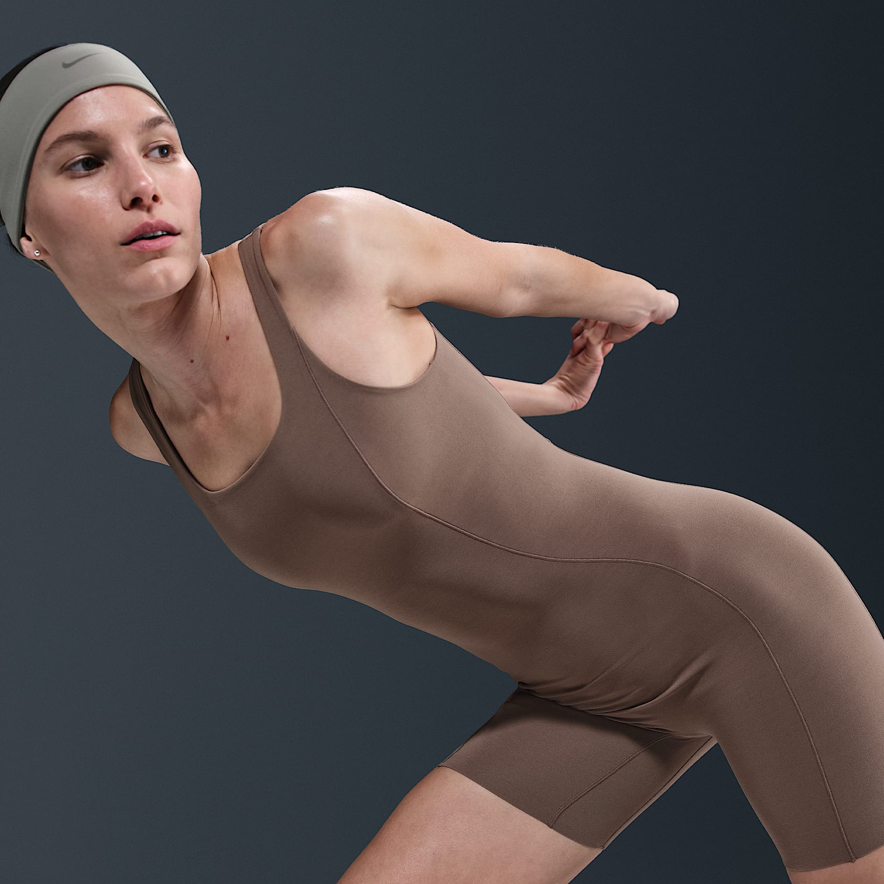 Nike Zenvy Women's Dri-FIT Short Bodysuit