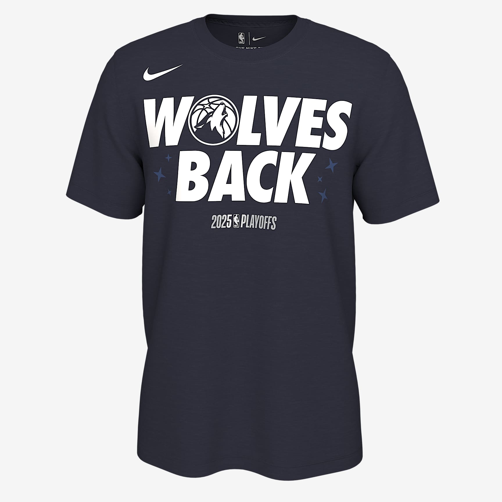 Minnesota Timberwolves Playoff Mantra 2025 Men's Nike NBA T-Shirt