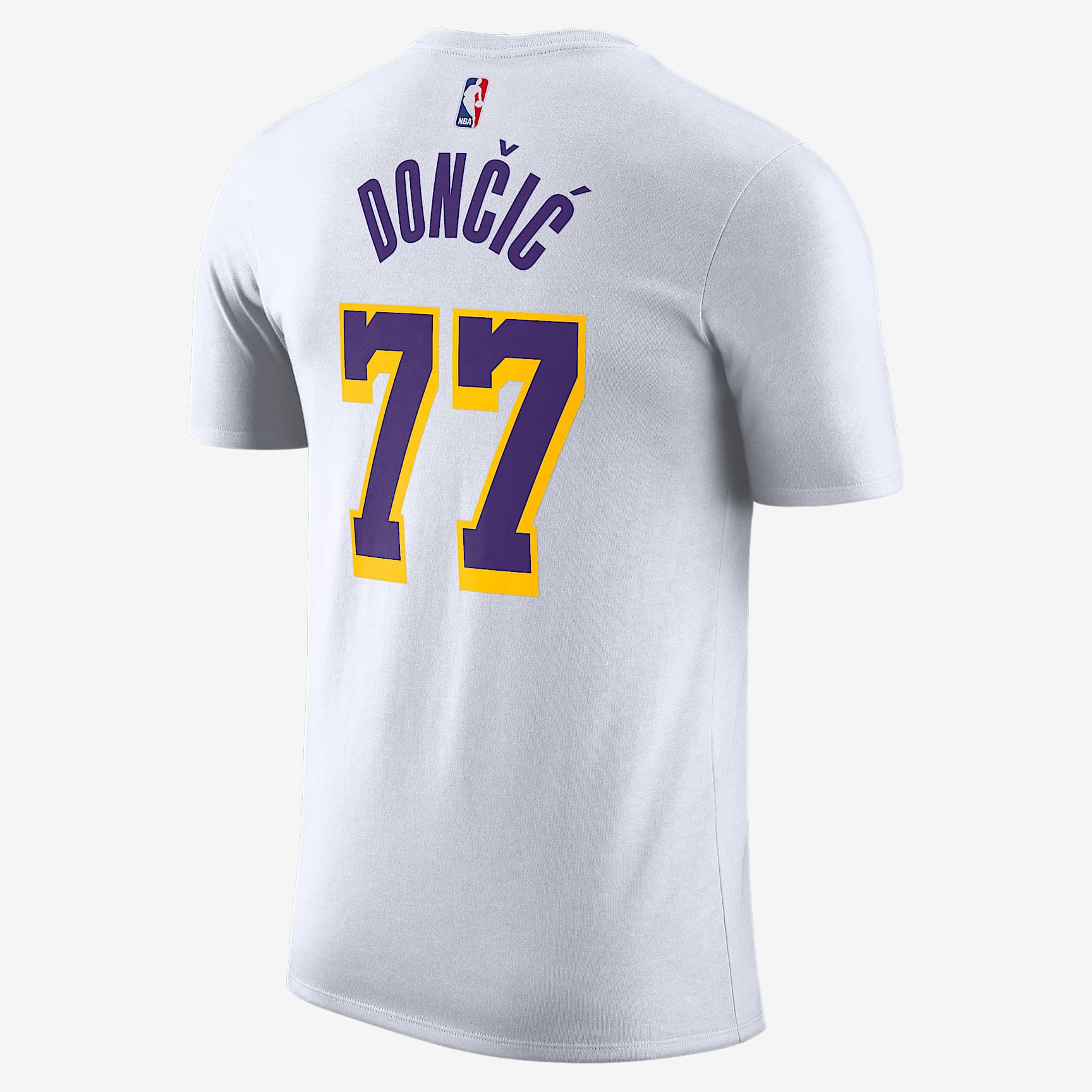 Luka Dončić Los Angeles Lakers Association Edition Men's Nike NBA T-Shirt