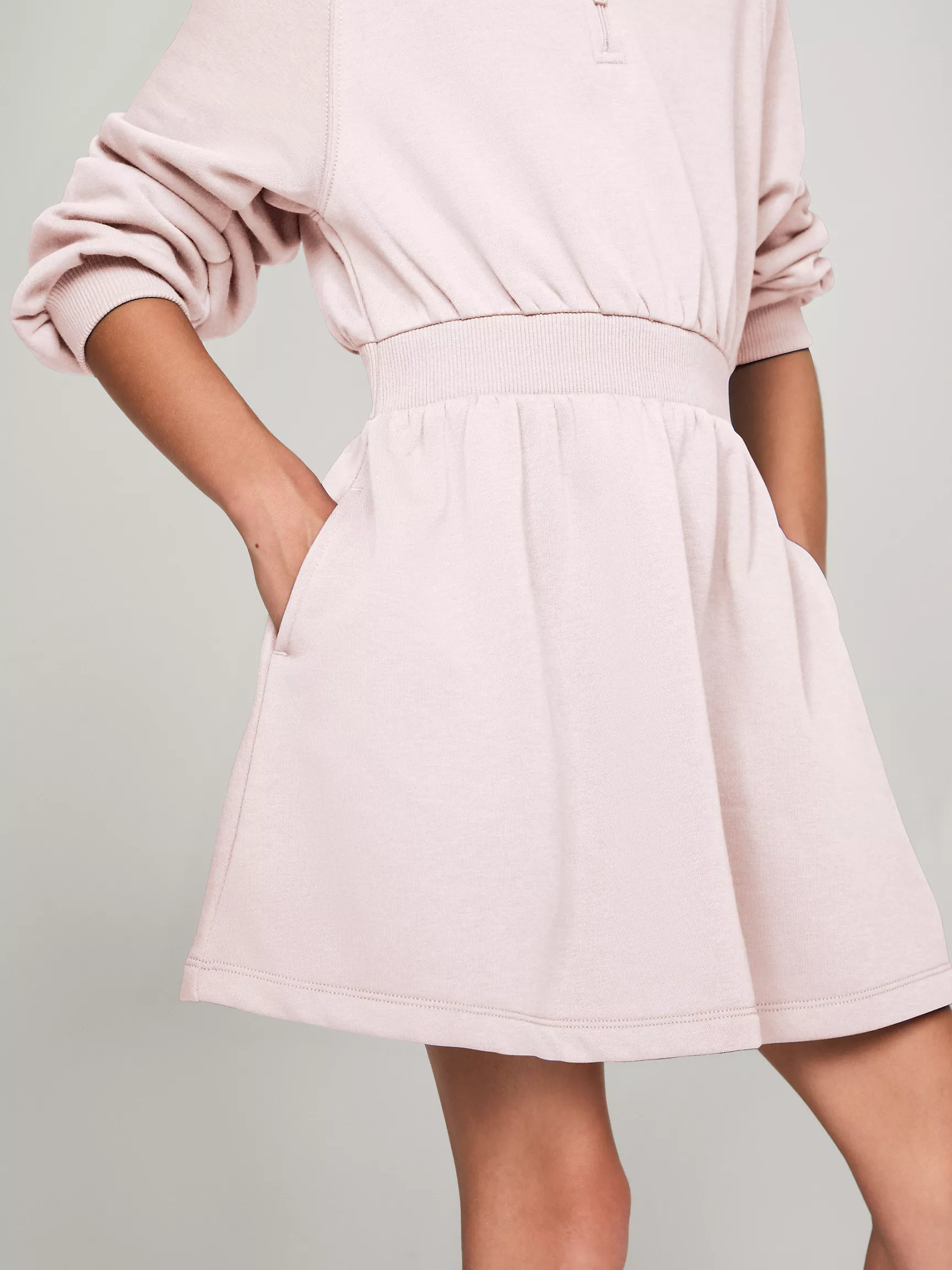 Платье для девочек Tommy Hilfiger, Детское платье с регланом и спортивным логотипом Script