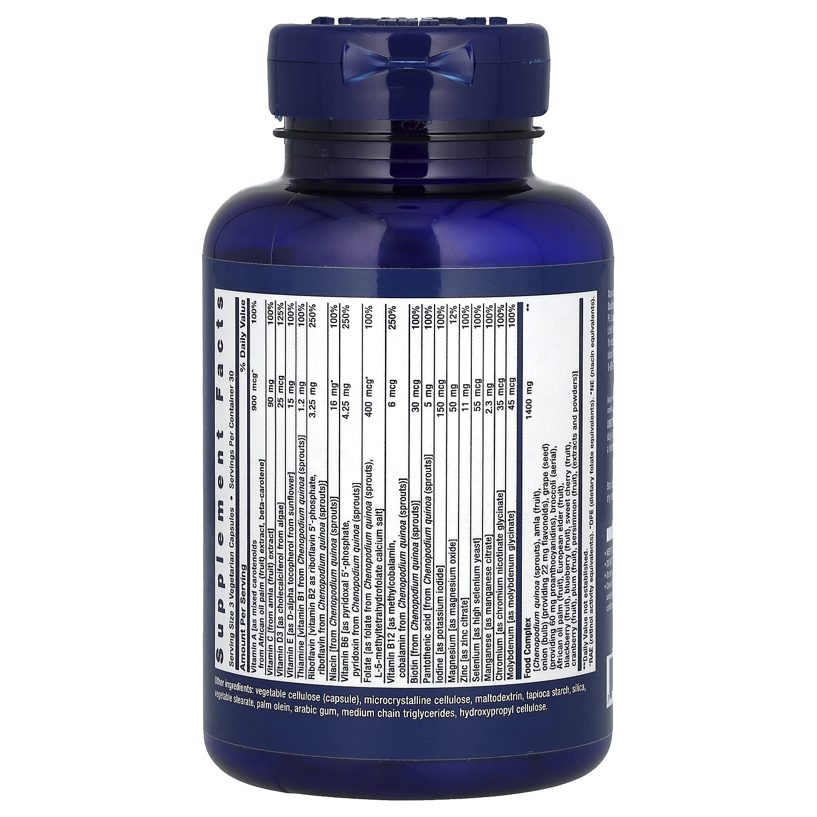 Life Extension, растительные мультивитамины, 90 вегетарианских капсул