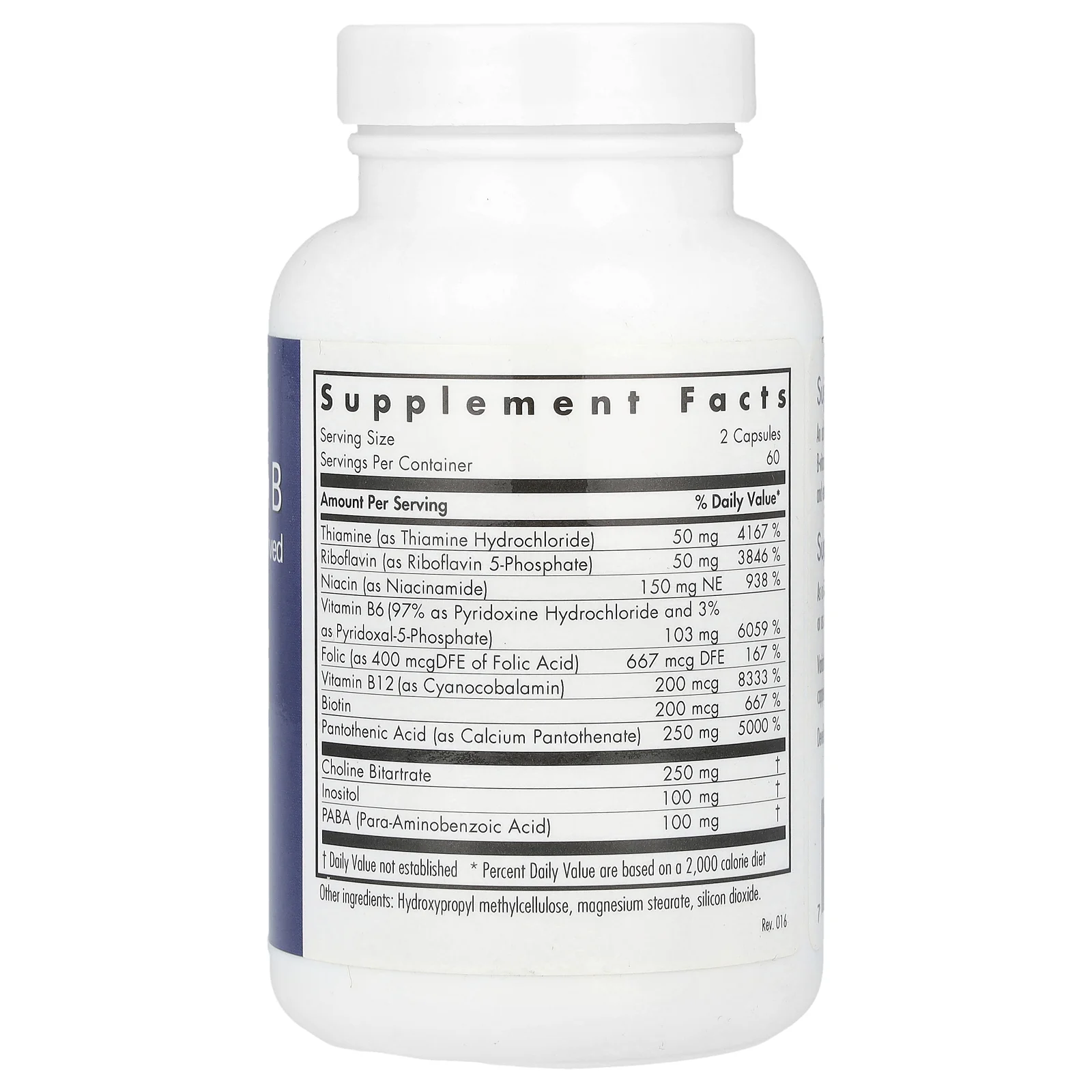 Allergy Research Group, Комплекс супервитаминов группы B, 120 вегетарианских капсул