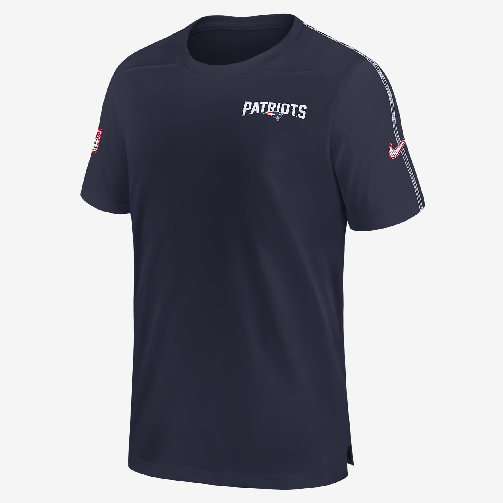 New England Patriots Sideline Coach Men's Nike Dri-FIT NFL Top