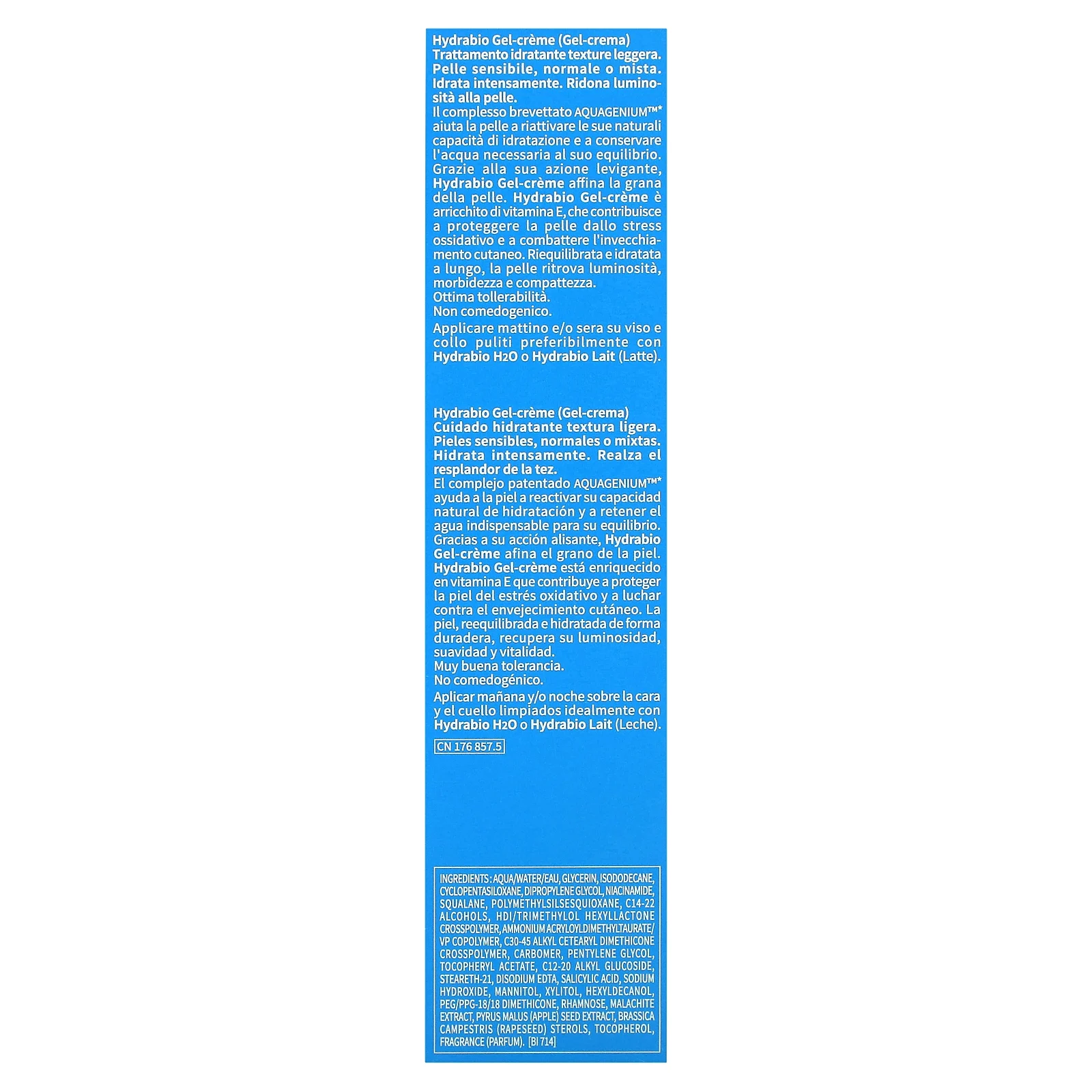 Bioderma, Hydrabio, гель-крем, 40 мл (1,3 жидк. Унции)