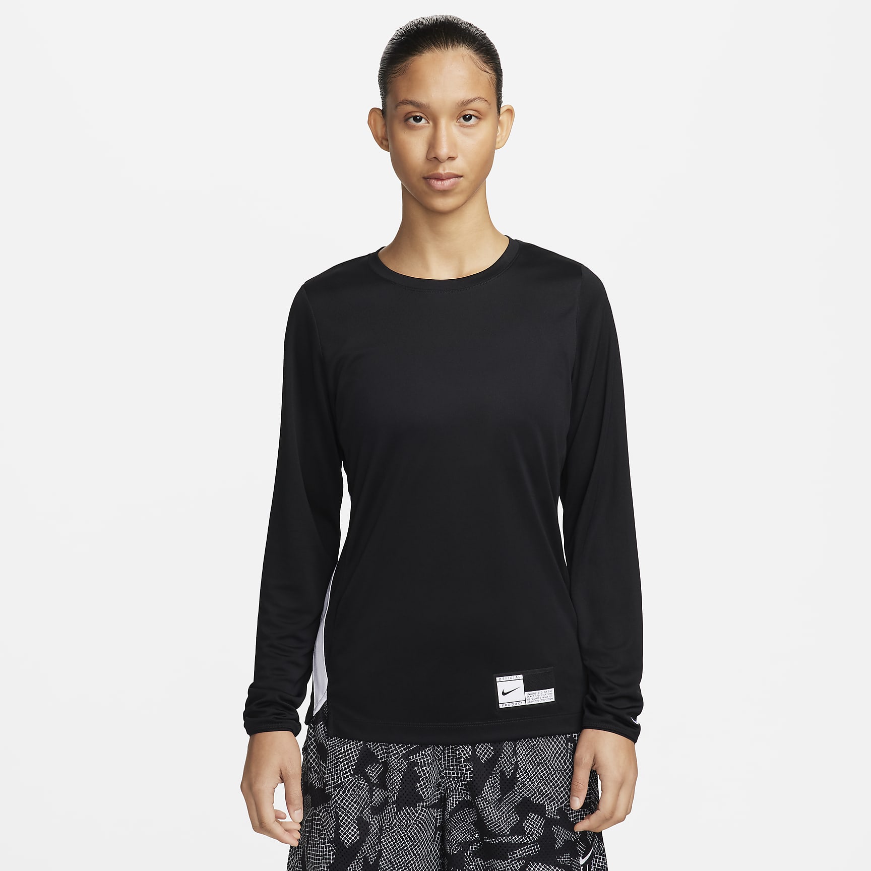 Nike Women's Dri-FIT Long-Sleeve Warm-Up Basketball Top