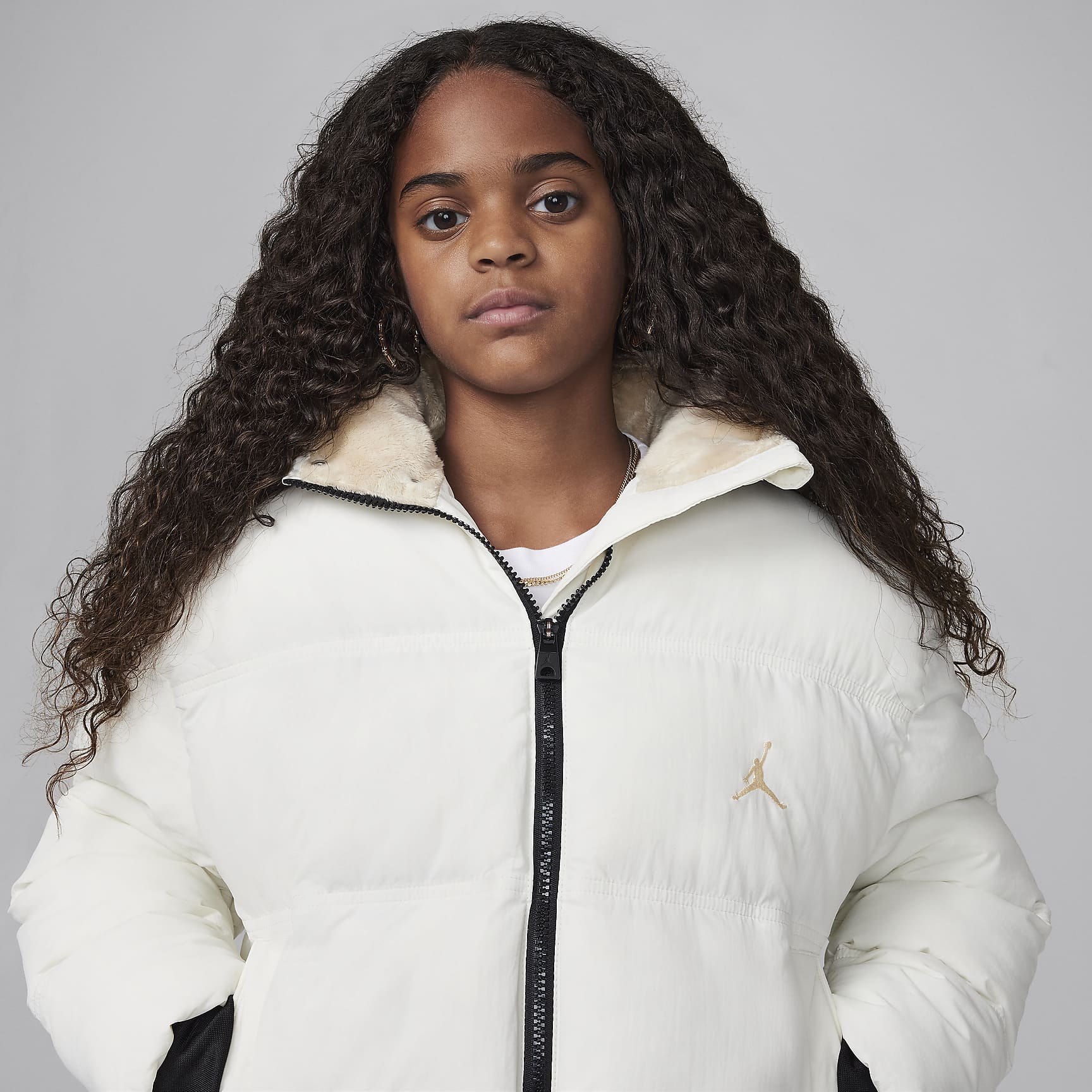 Jordan Big Kids' Heaviest Weight Puffer