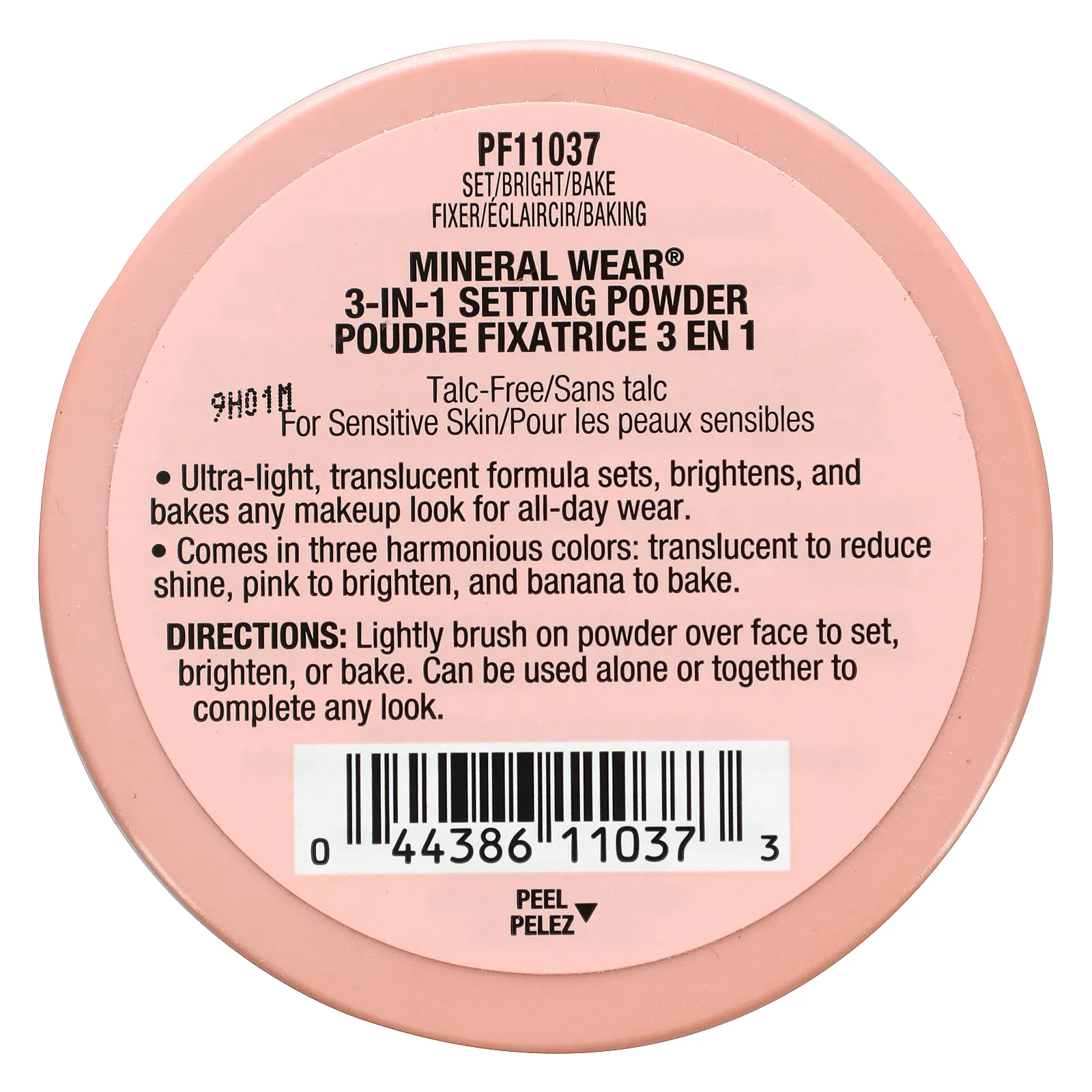 Physicians Formula, Mineral Wear, закрепляющая пудра 3-в-1, 19,5 г (0,68 унции)