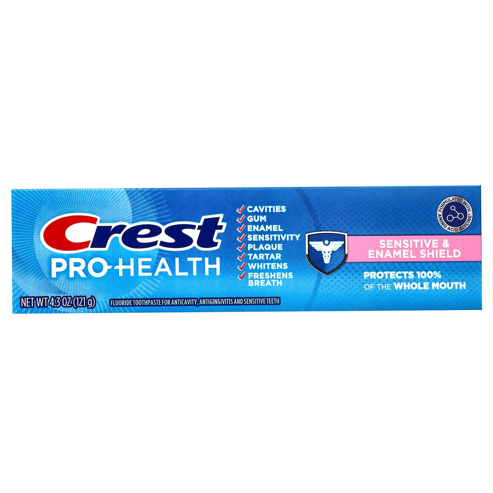 Crest, Pro Health, зубная паста с фторидом, для защиты чувствительности и эмали, 121 г (4,3 унции)
