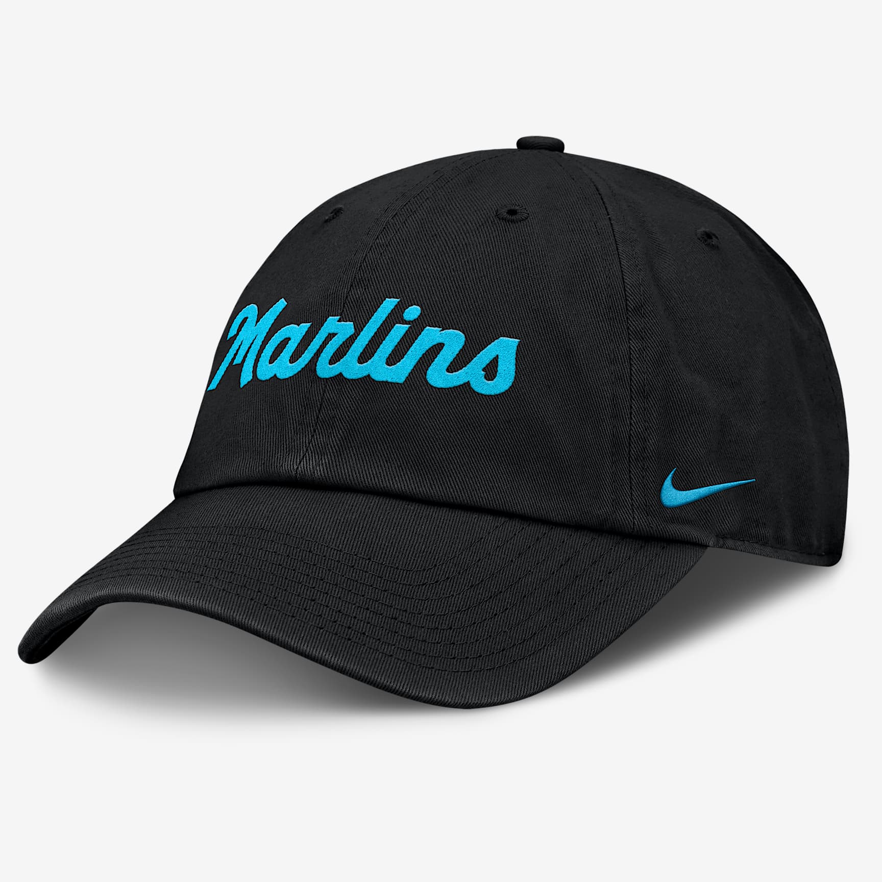 Miami Marlins Club Men’s Nike MLB Adjustable Hat