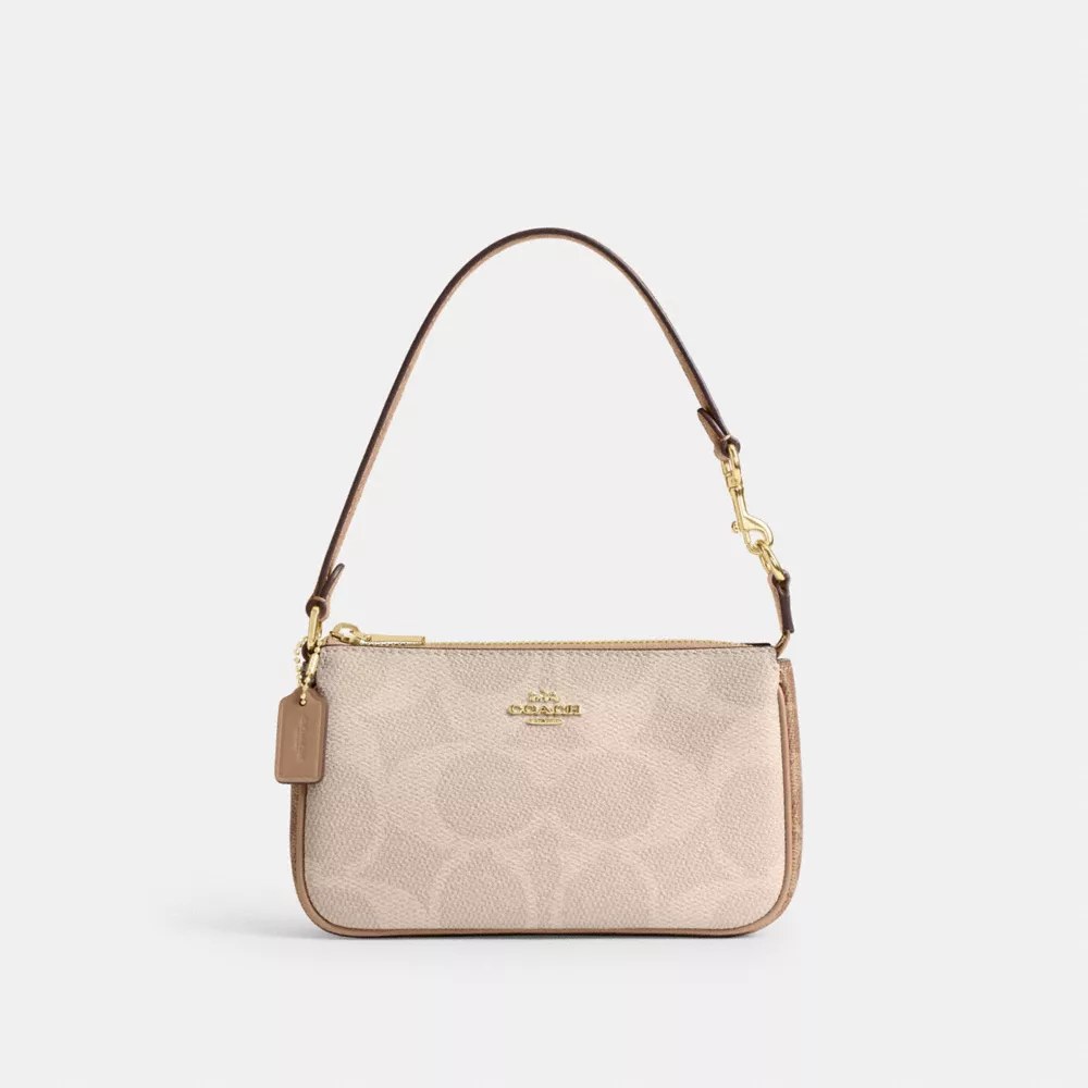 Сумка COACH Nolita 19 In Blocked Signature Canvas