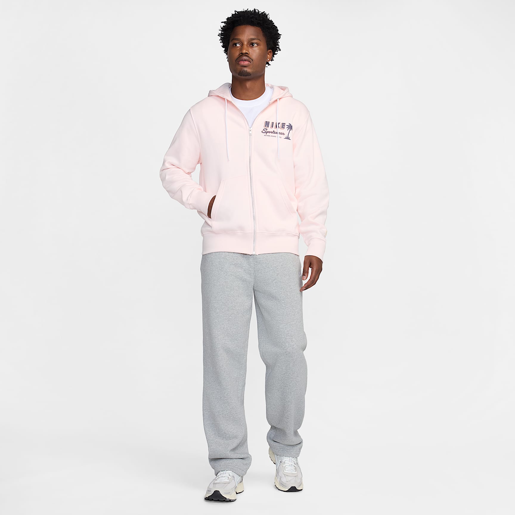 Nike Club Men's Full-Zip Fleece Hoodie