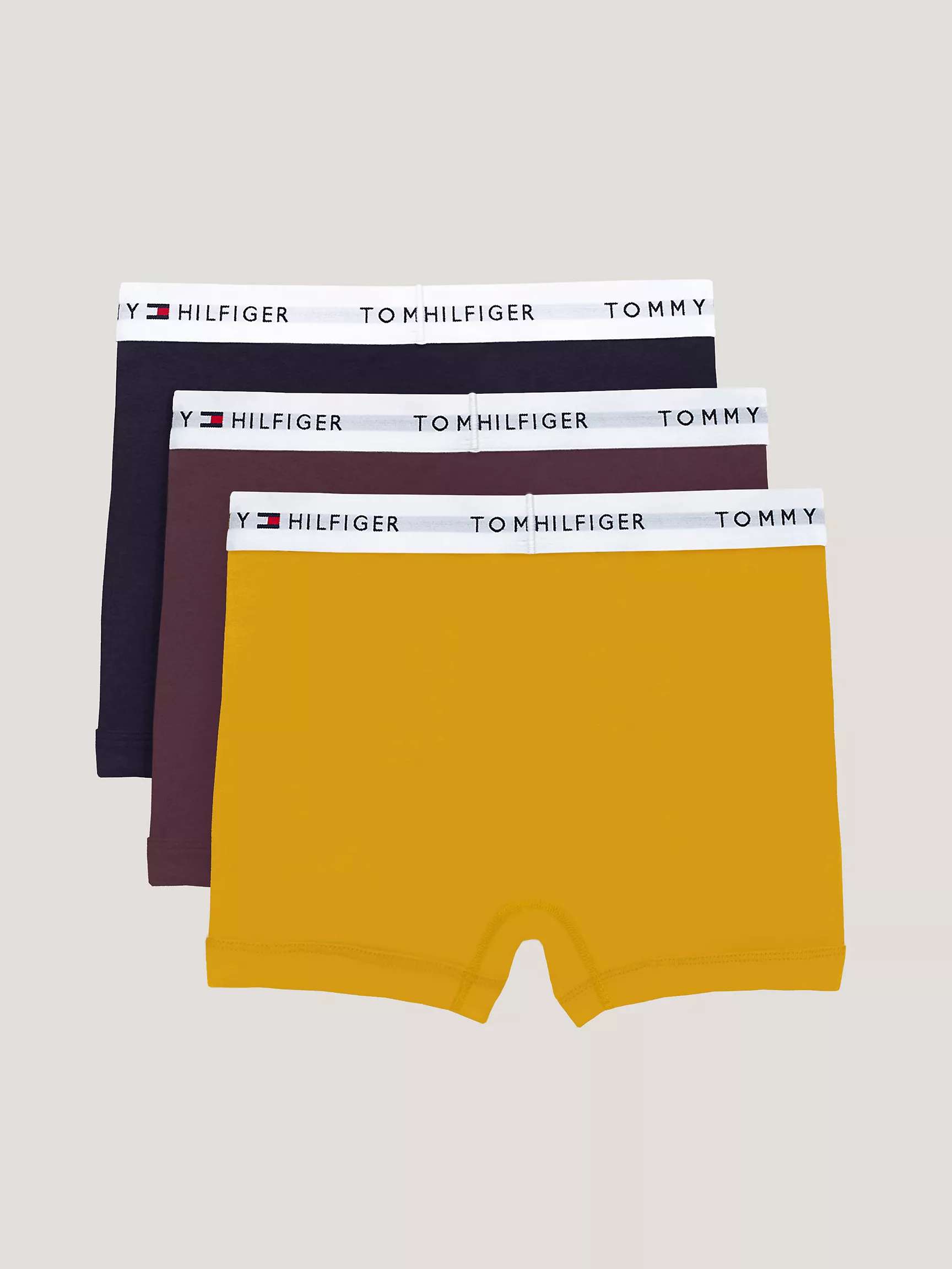 Мужское нижнее белье Tommy Hilfiger, Классические хлопковые трусы-боксёры (набор 3 шт.)