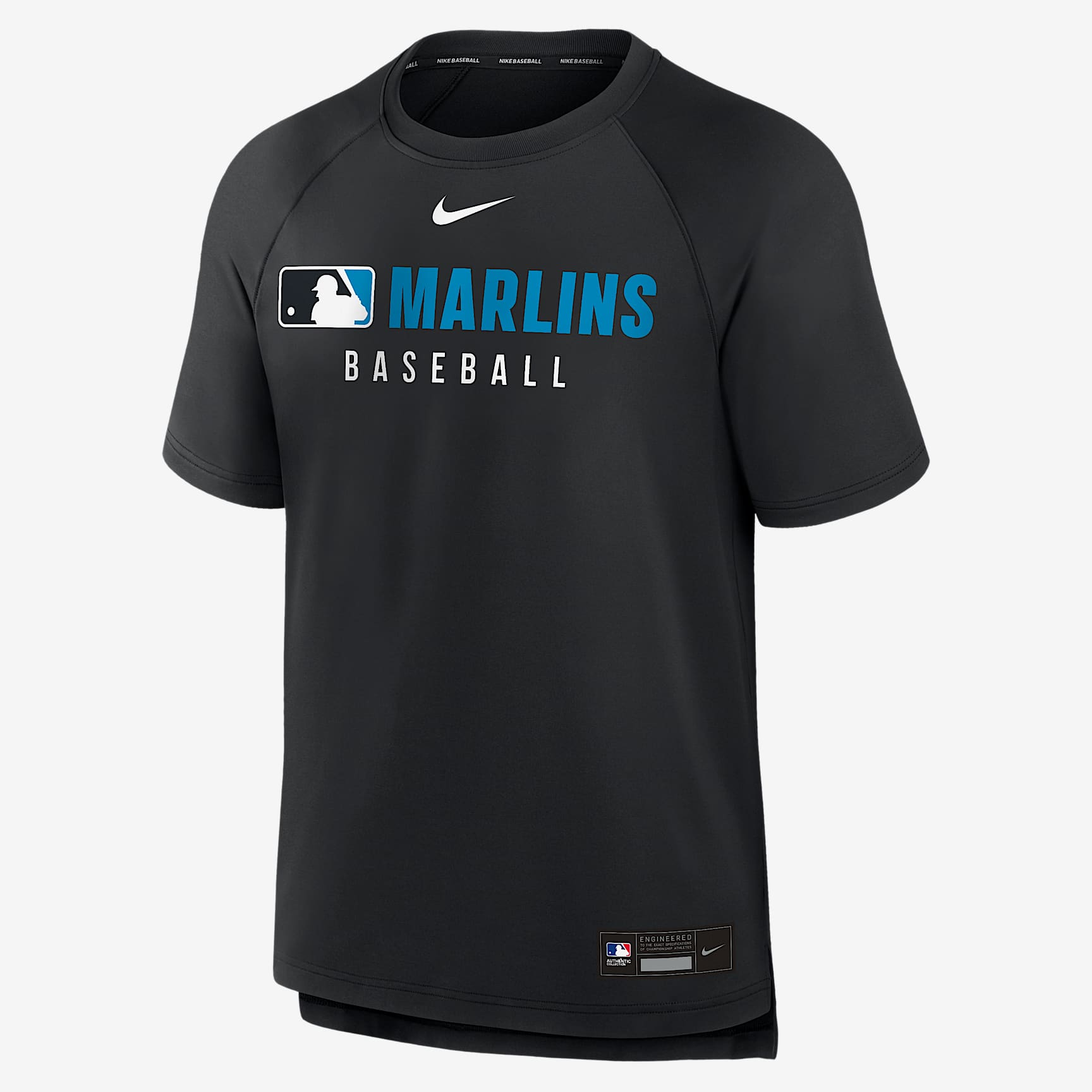 Miami Marlins Authentic Collection Pregame Men's Nike Dri-FIT MLB T-Shirt