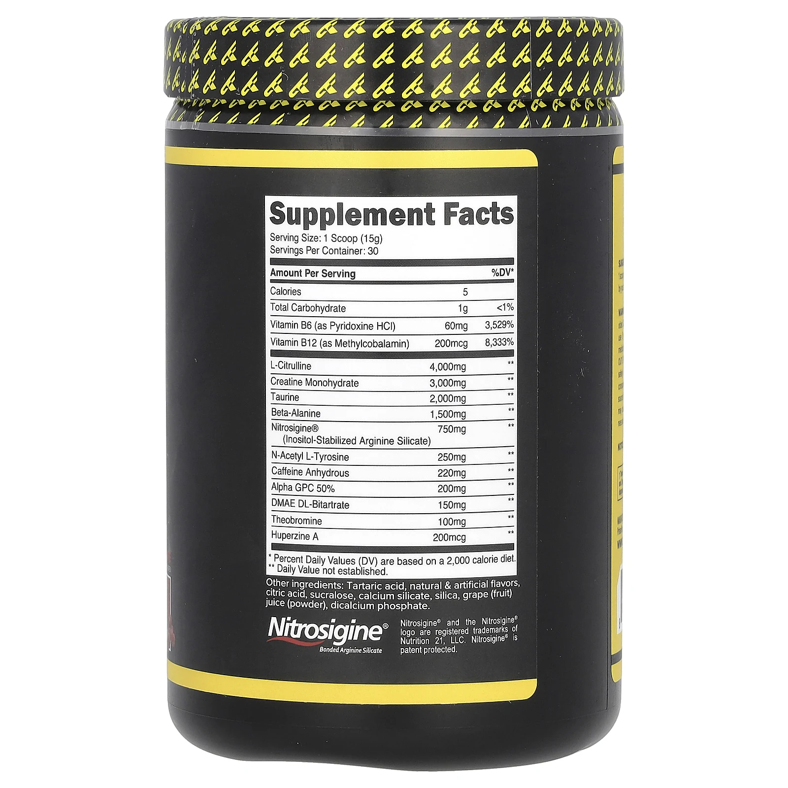 Primaforce, предтренировочный комплекс, со вкусом винограда, 438 г (15,6 унции)