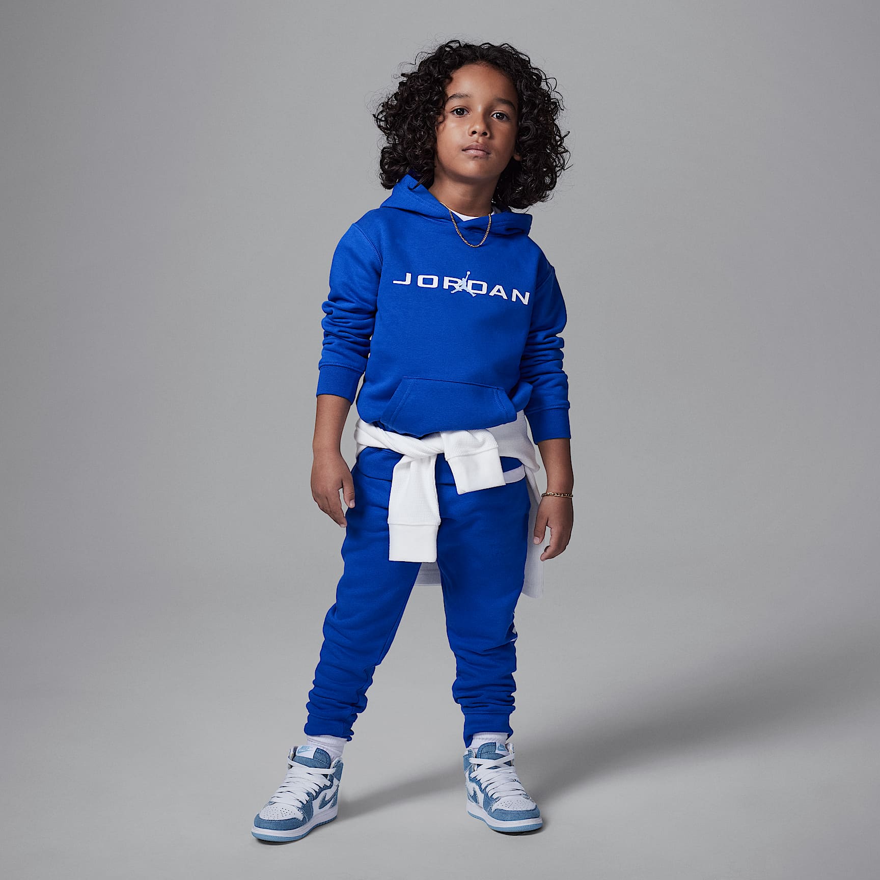 Jordan Little Kids' Baseline Pullover Hoodie