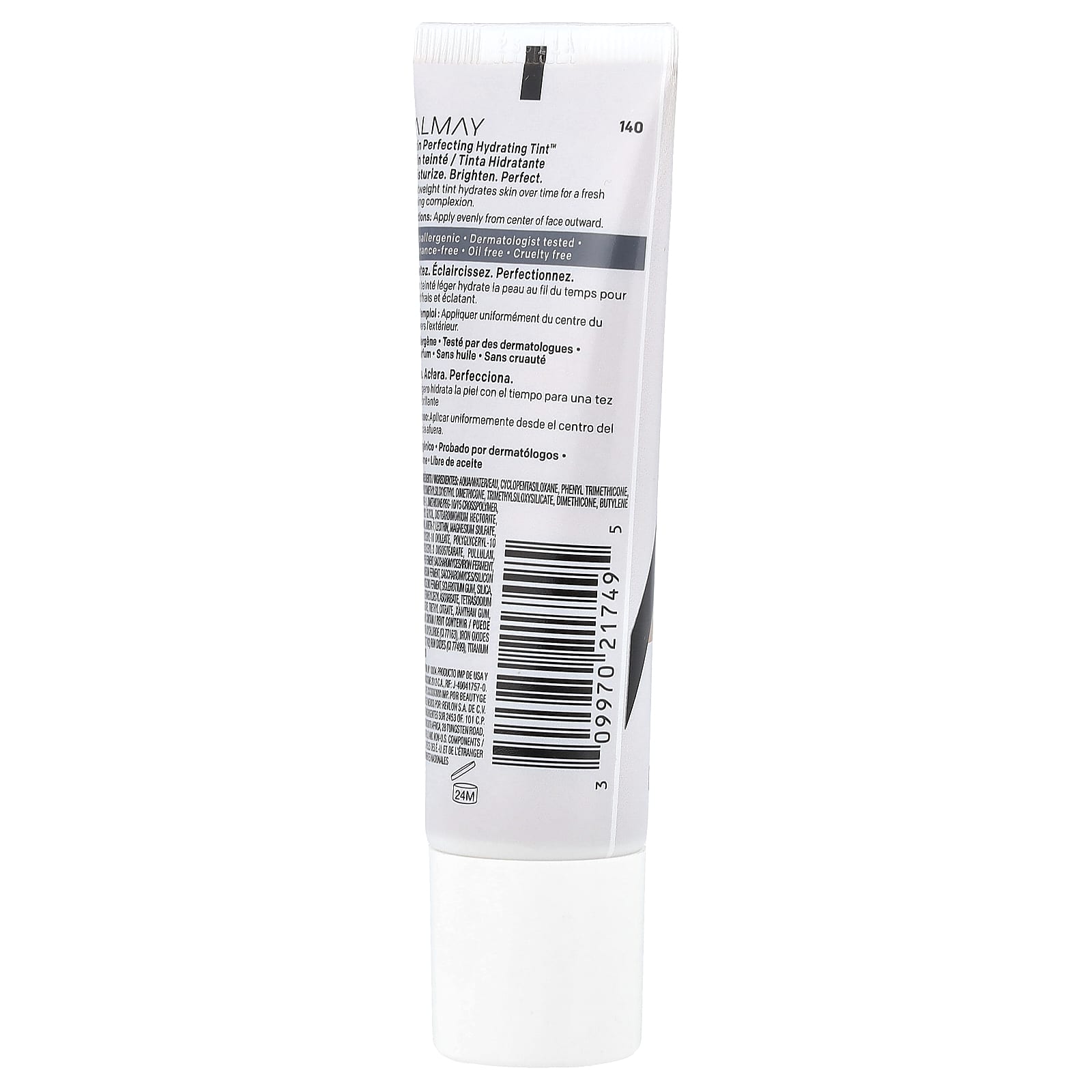 Almay, Skin Perfecting Hydrating Tint™, 140 загар, 28 мл (0,94 жидк. унции)