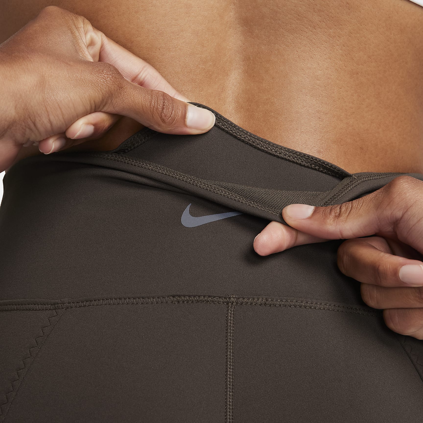 Nike One Women's High-Waisted Full-Length Split-Hem Leggings