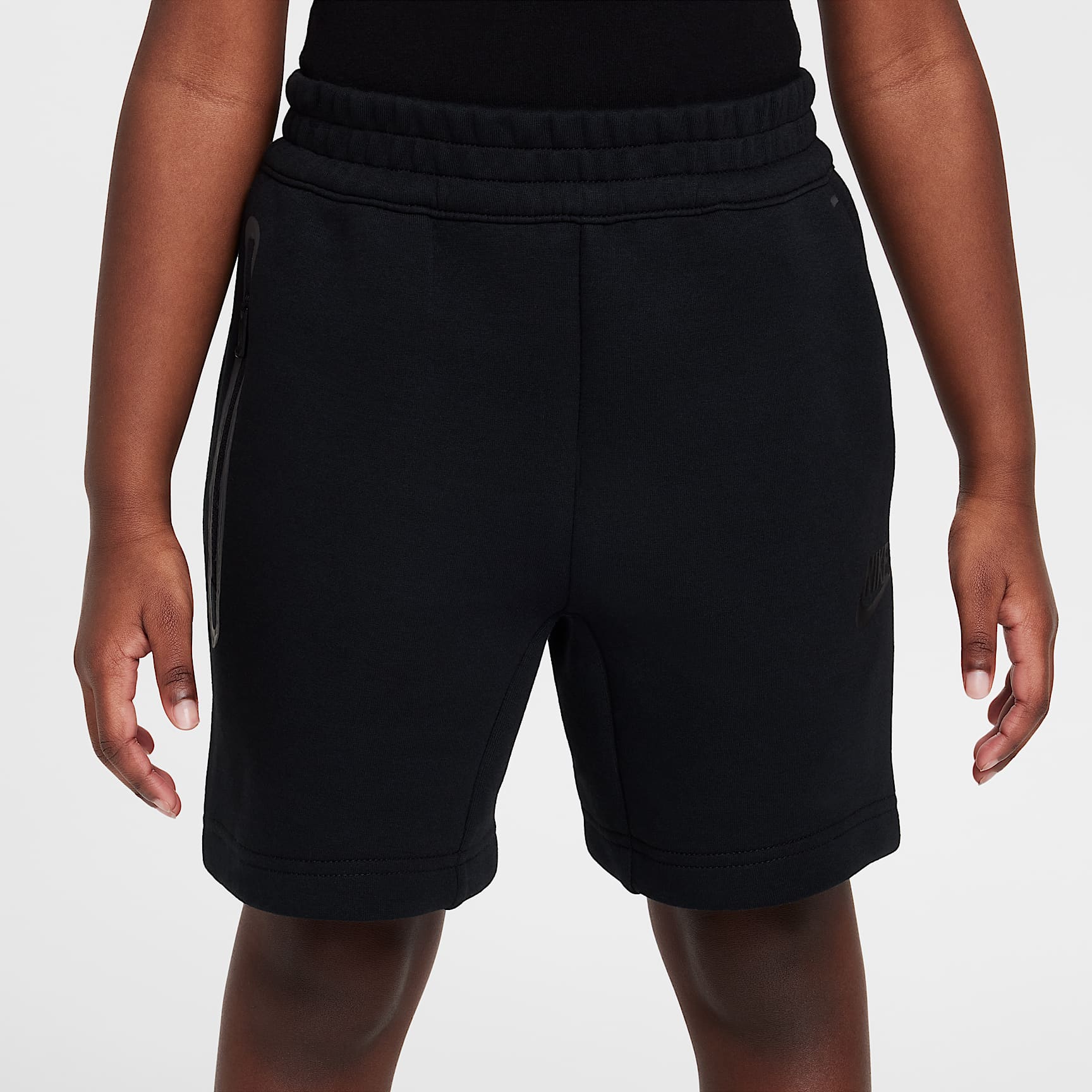 Nike Little Kids' Tech Fleece Tee and Shorts Set