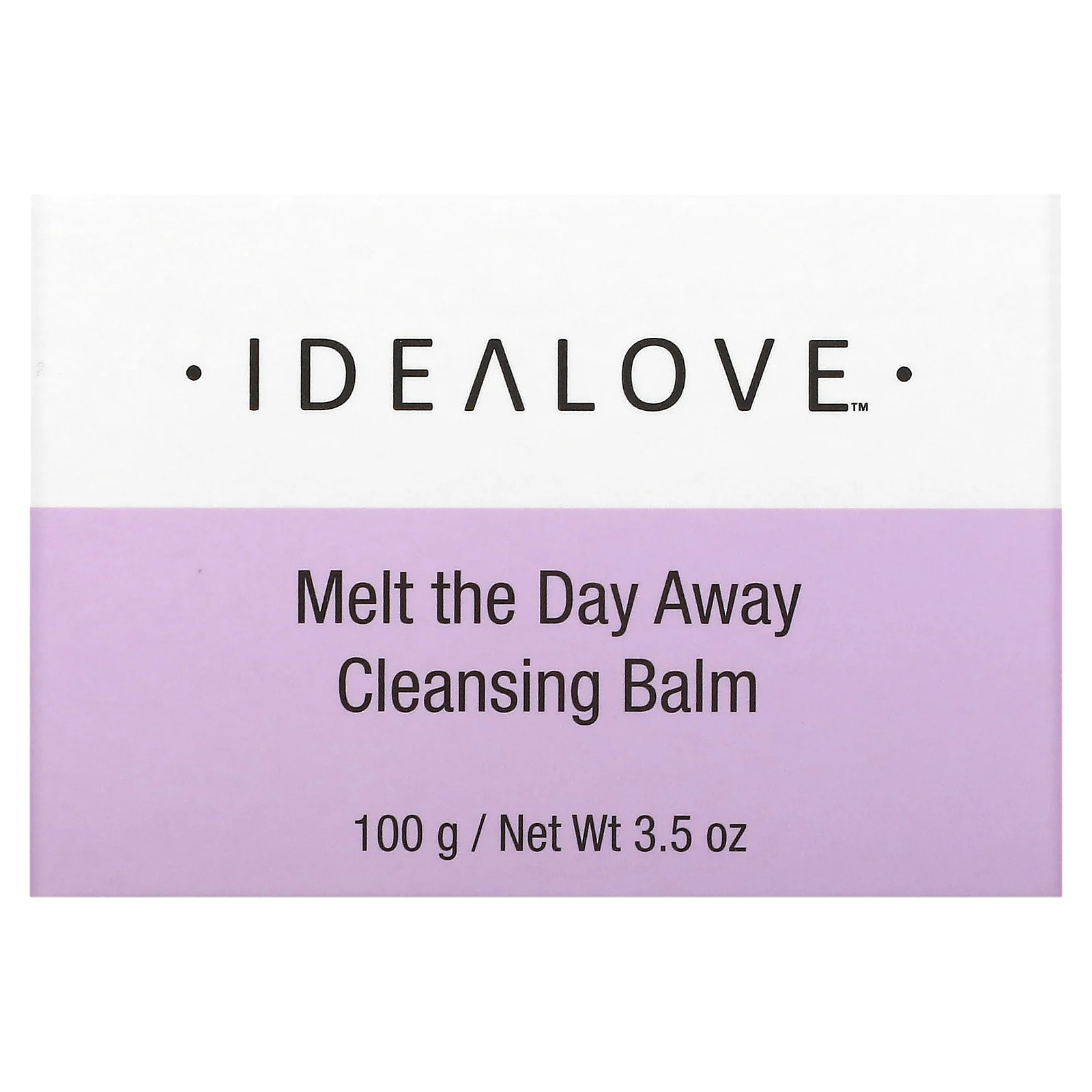 Idealove, Melt the Day Away, очищающий бальзам, 100 г (3,5 унции)