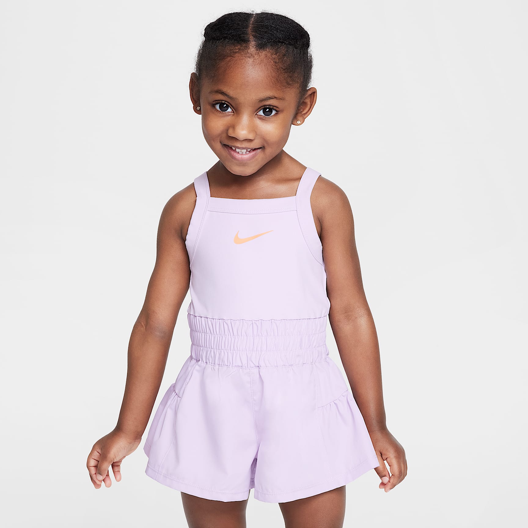 Nike Dri-FIT Sunny Swoosh Toddler Runsie Romper