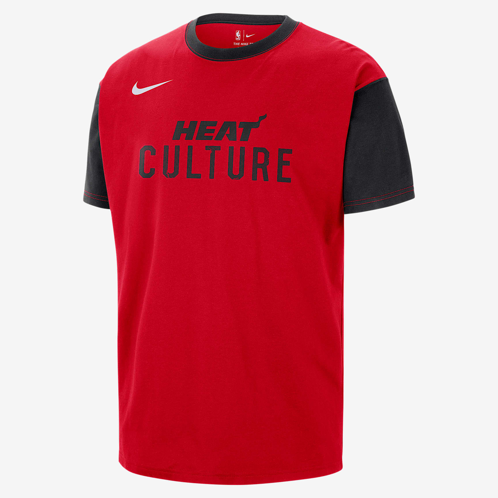Miami Heat Courtside City Edition Men's Nike NBA T-Shirt
