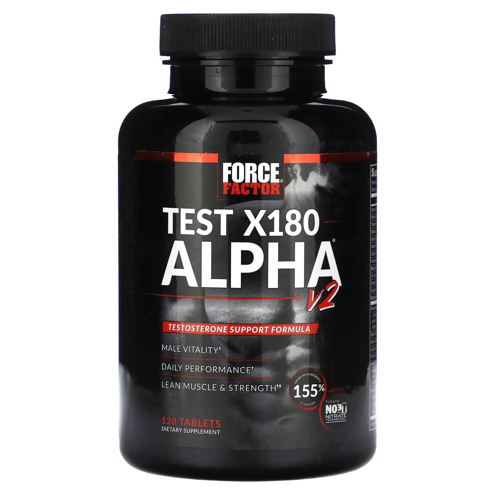 Force Factor, Test X180 Alpha V2`` 120 таблеток