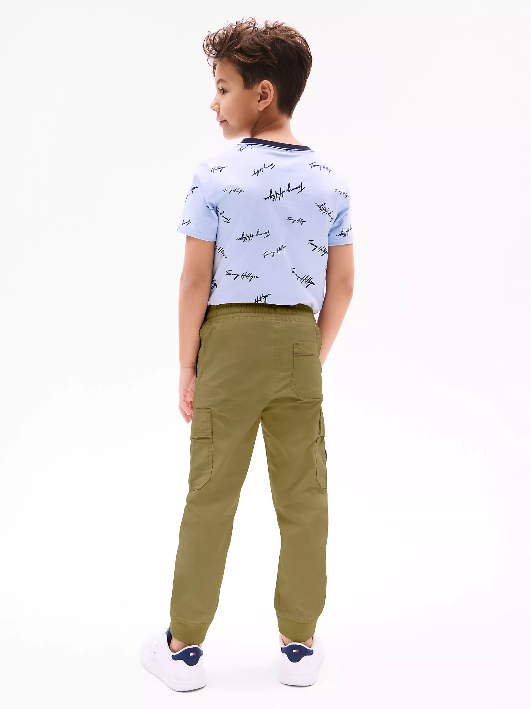 Брюки для мальчика Tommy Hilfiger, Детские эластичные джоггеры-карго