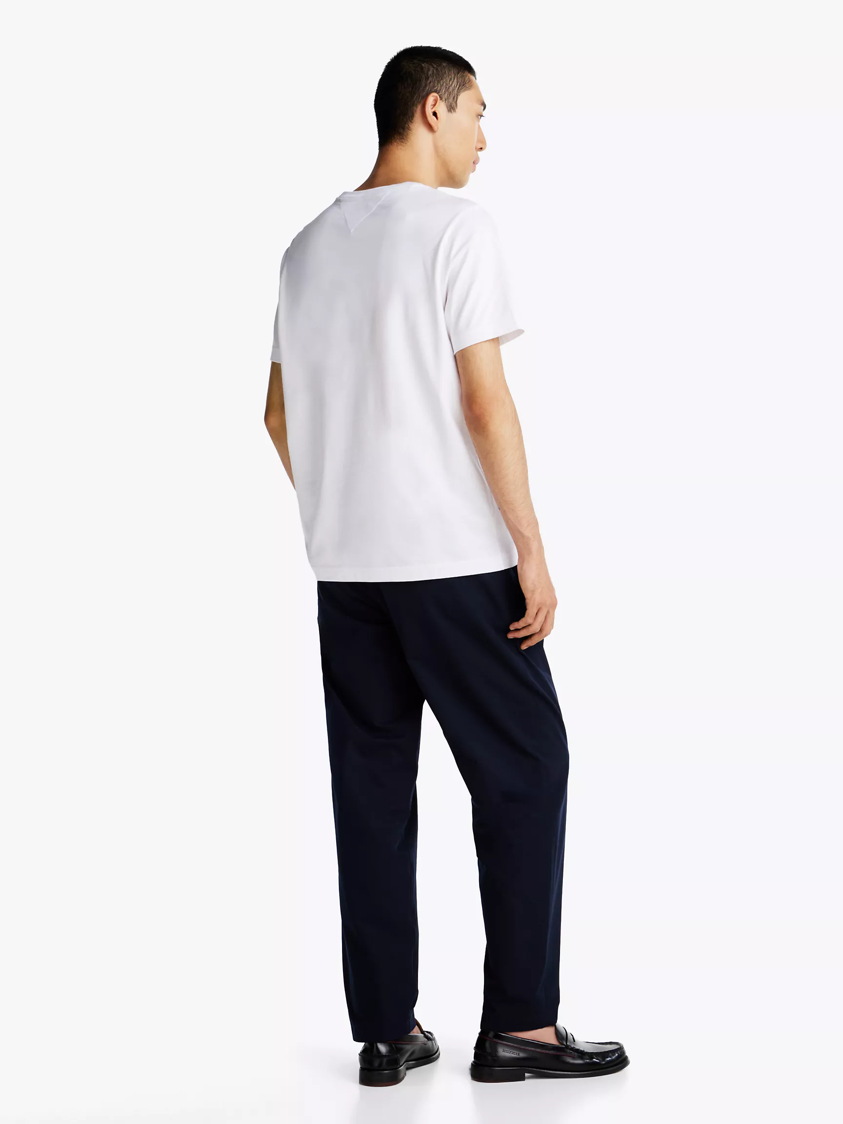 Мужская футболка Tommy Hilfiger, Футболка с вышитым флагом и гербом