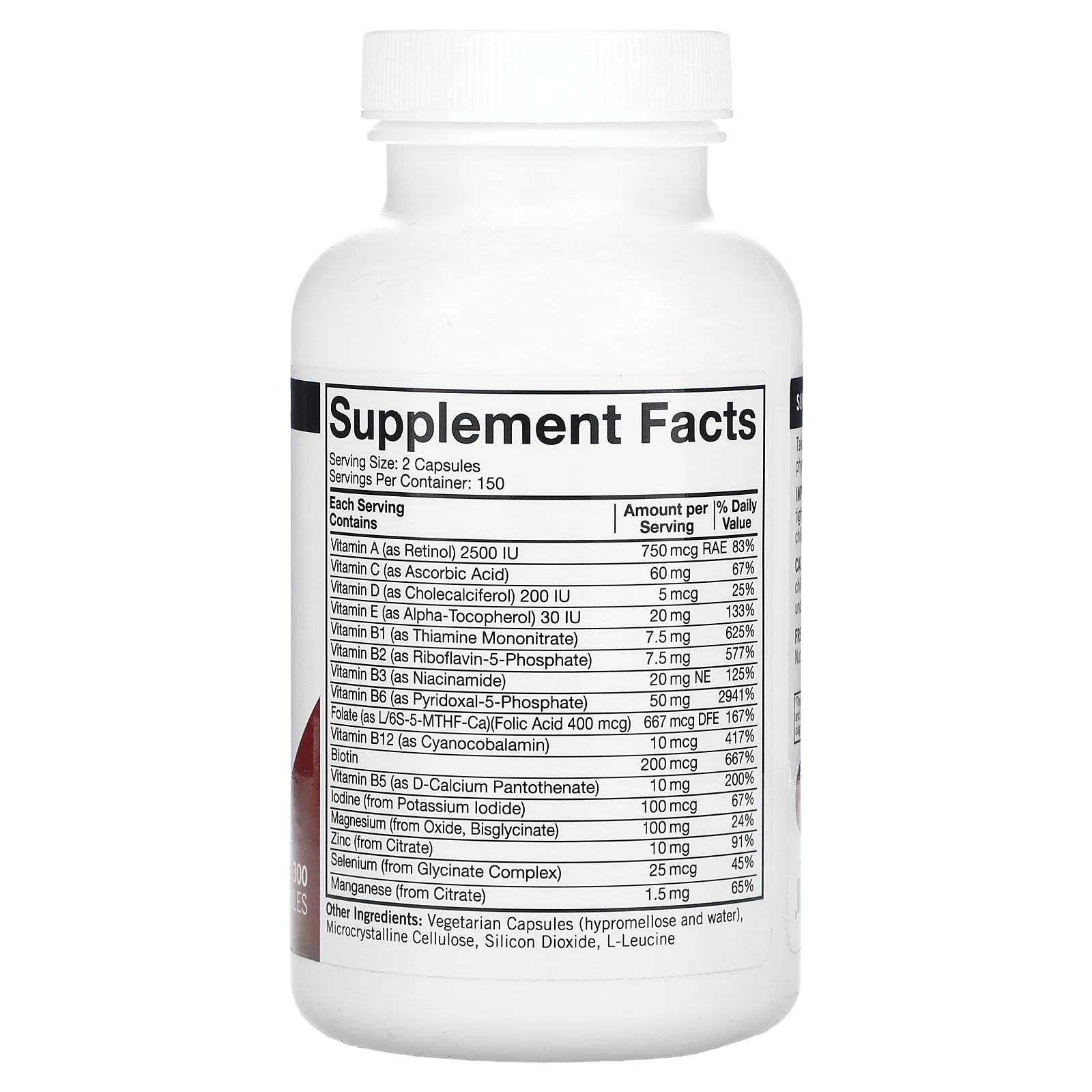 Kirkman Labs, Nu-Thera с P5P, 300 капсул