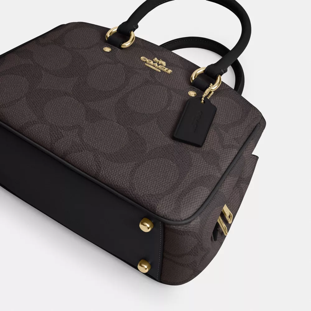 Сумка COACH Savannah Small Carryall Bag In Signature Canvas