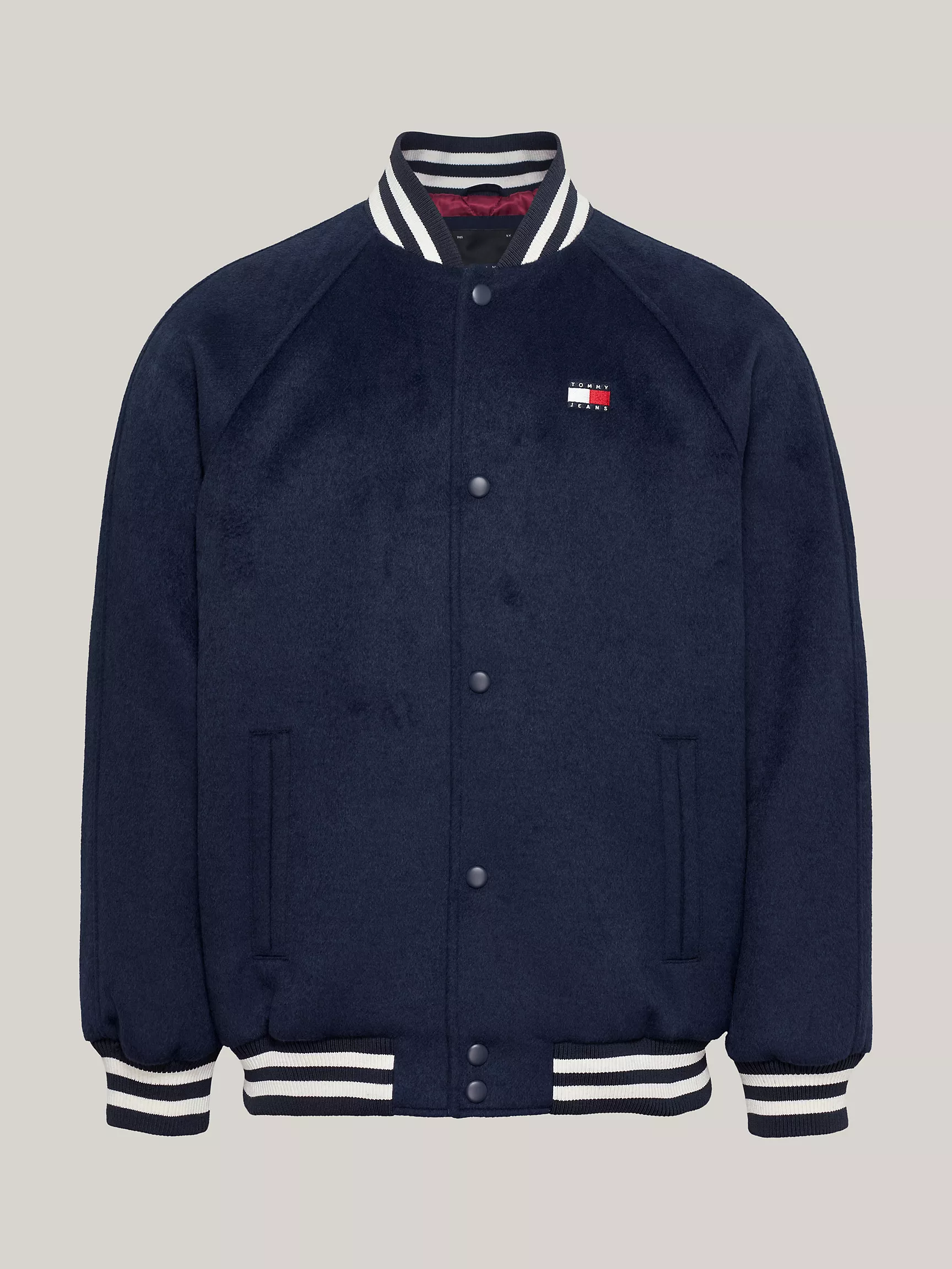 Мужская куртка Tommy Hilfiger, Бомбер из шерстяной смеси