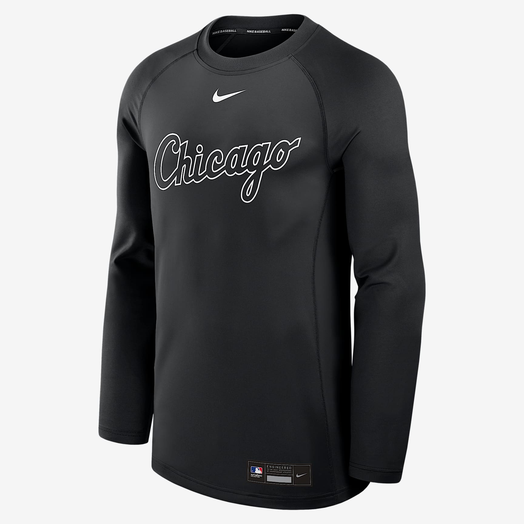 Chicago White Sox Authentic Collection Game Time Men's Nike Dri-FIT MLB Pullover Crew
