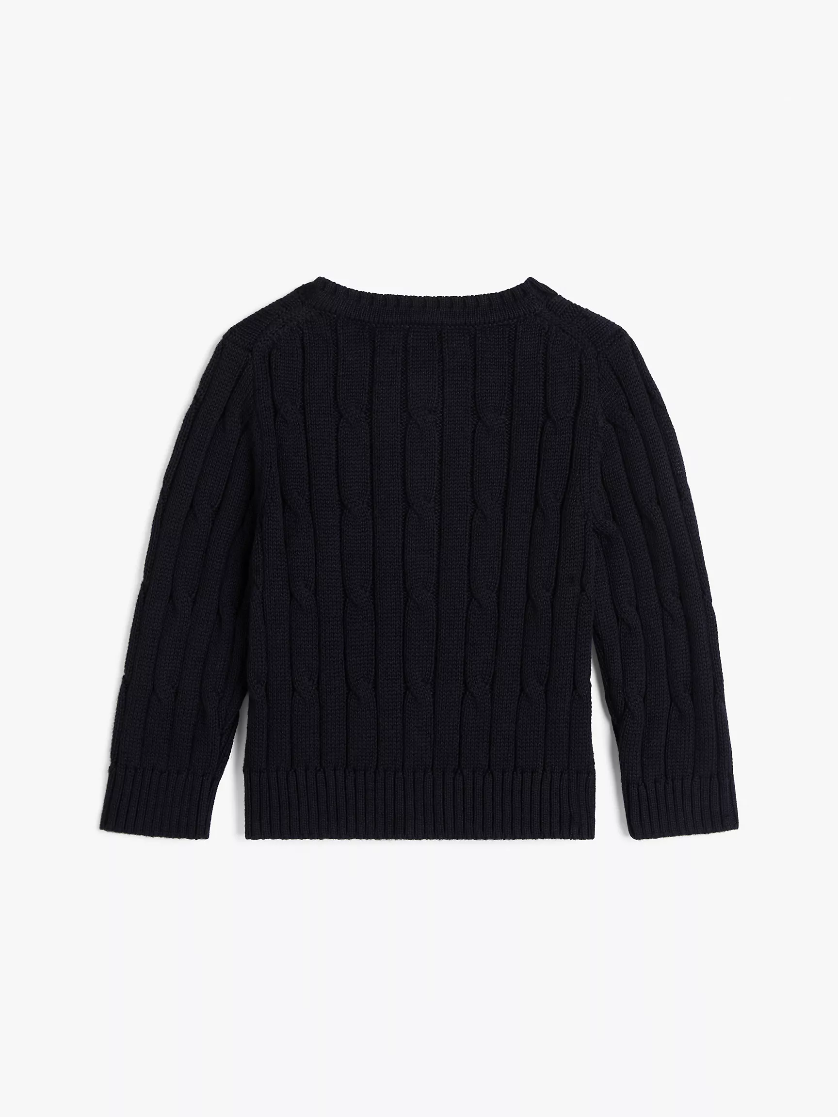 Детский свитер Tommy Hilfiger, Детский кардиган с узором "косы"
