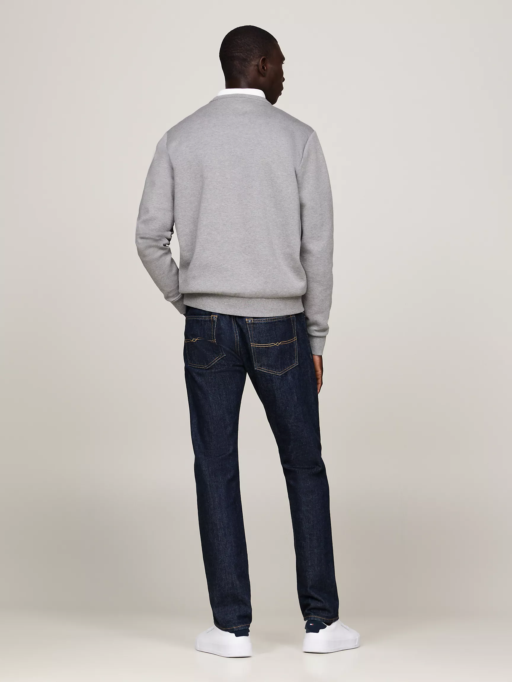 Мужская толстовка Tommy Hilfiger, Свитшот из трикотажа scuba с круглым вырезом