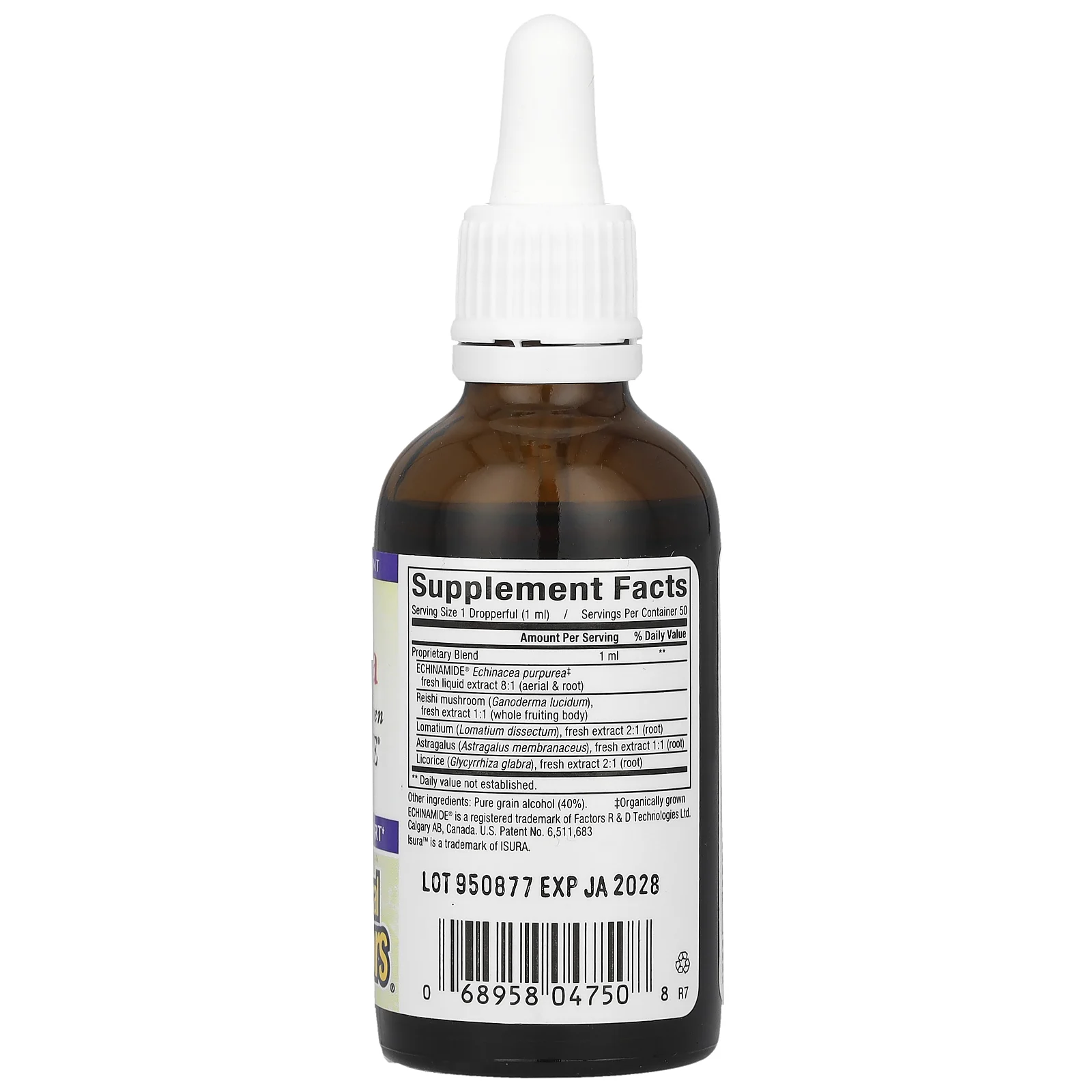 Natural Factors, Anti-V Formula, Echinamide, 1.7 fl oz ( 50 ml)