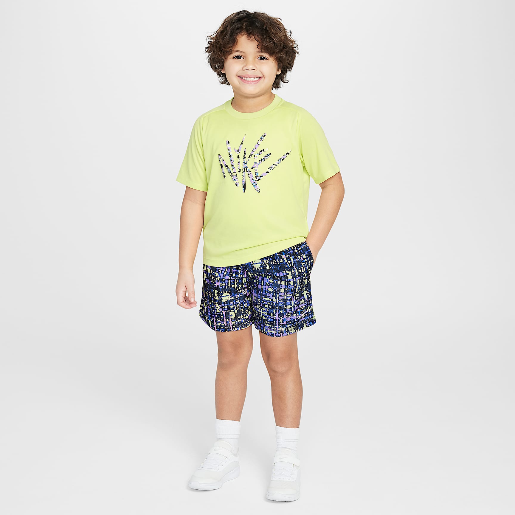 Nike Dri-FIT Little Kids' Bold Move Woven Shorts