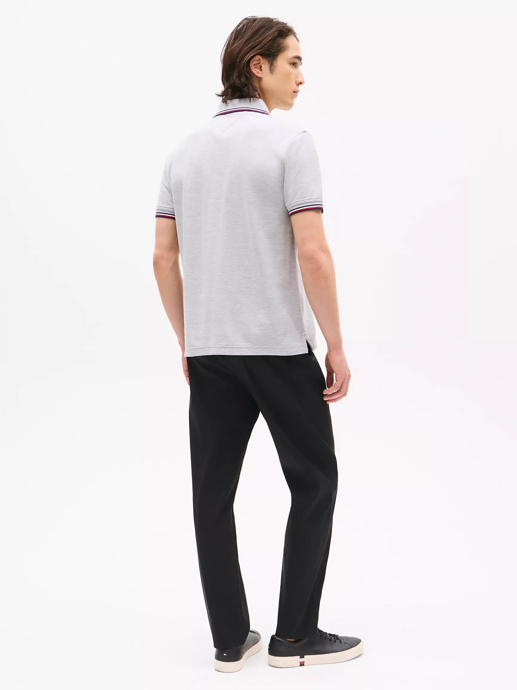 Мужское поло Tommy Hilfiger, Влагоотводящее поло Tommy стандартного кроя