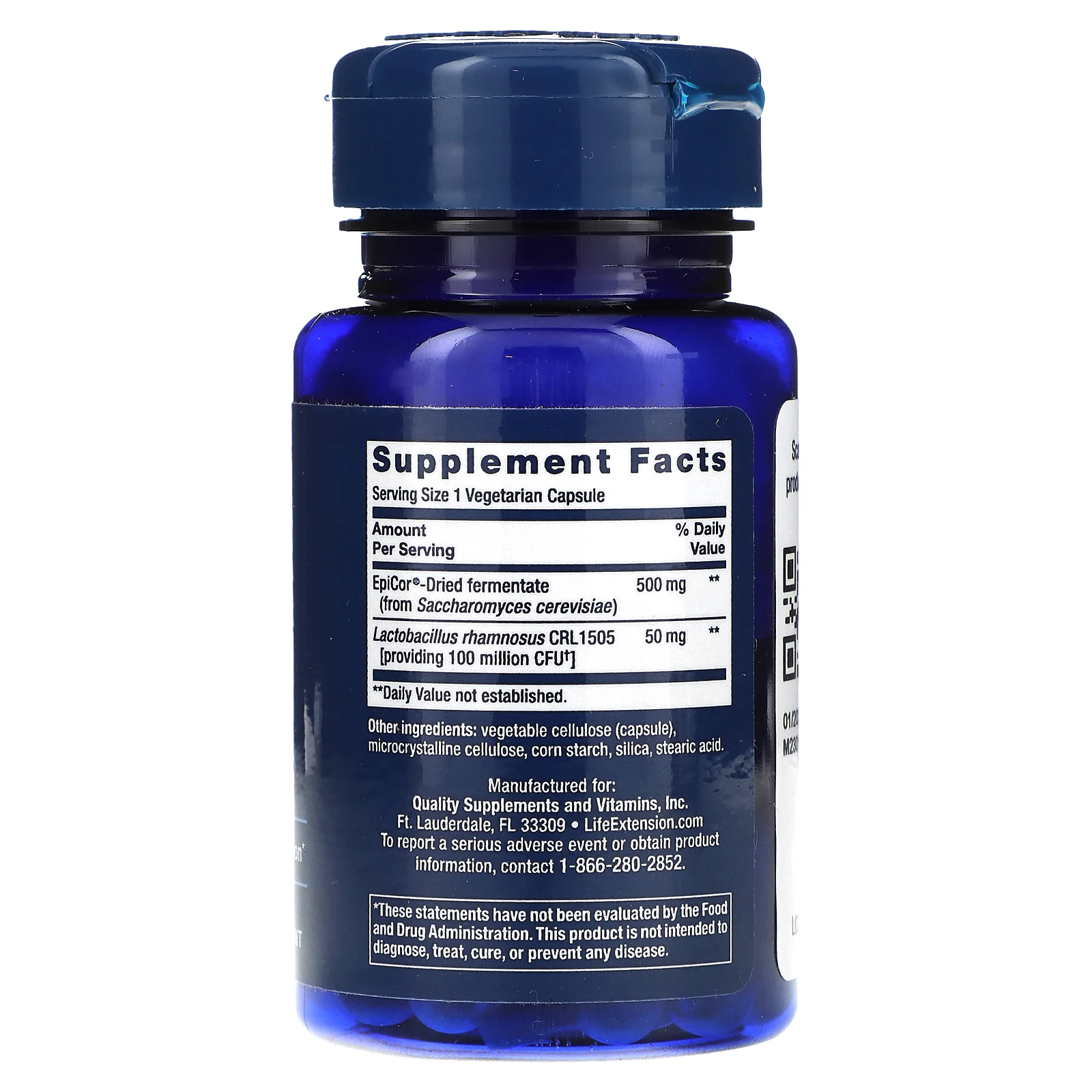 Life Extension, FLORASSIST, иммунная защита и легкое дыхание, 30 вегетарианских капсул