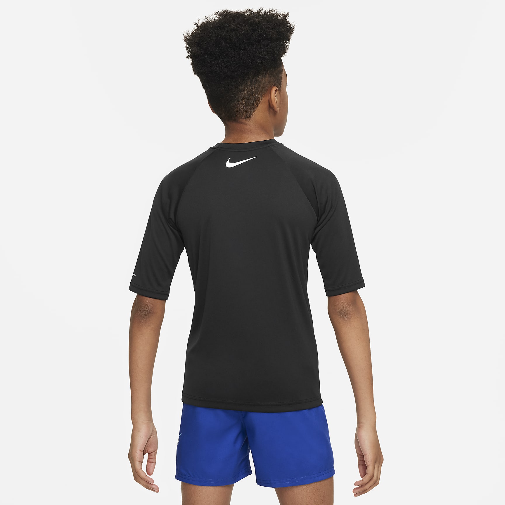 Nike Swim Scribble Big Kids' (Boys') Short-Sleeve Hydroguard
