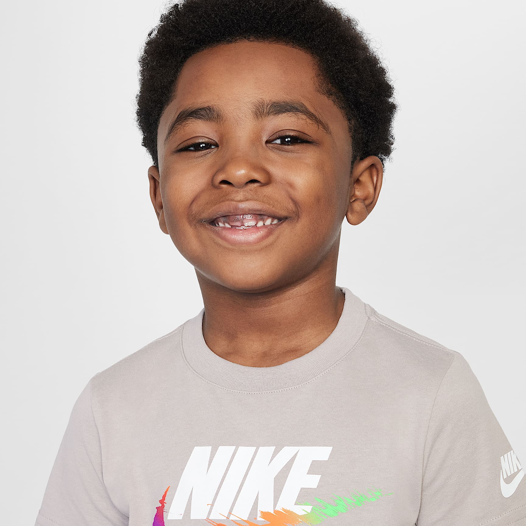 Nike Little Kids' Brandmark Swoosh T-Shirt
