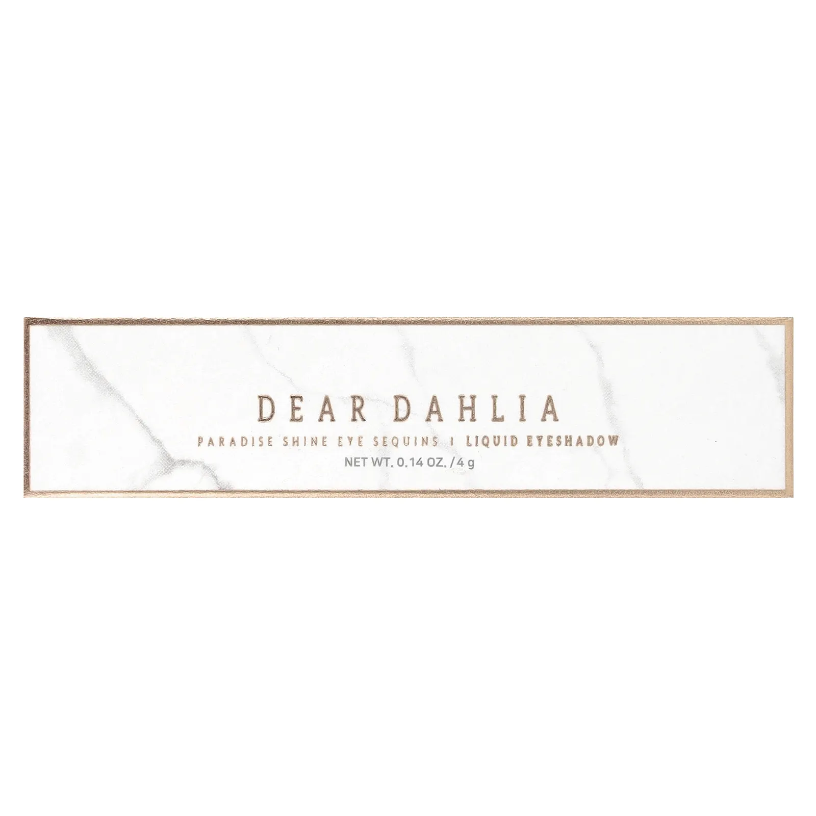 Dear Dahlia, Paradise Shine Eye Sequins, жидкие тени для век, Actress, 4 г (0,14 унции)