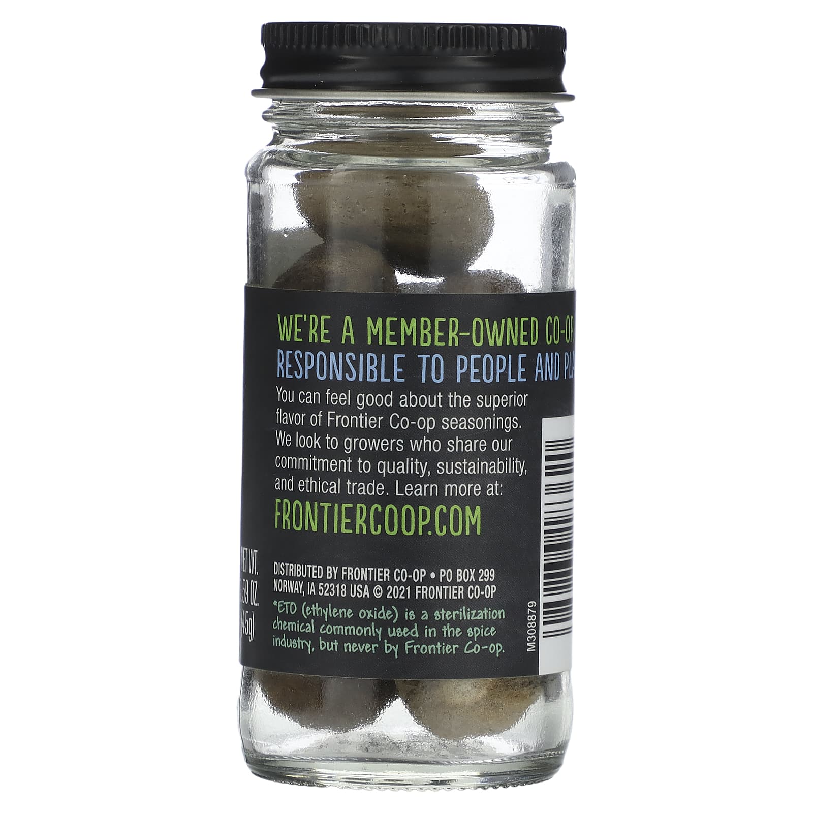 Frontier Co-op, Мускатный орех, цельный, 45 г (1,59 унции)