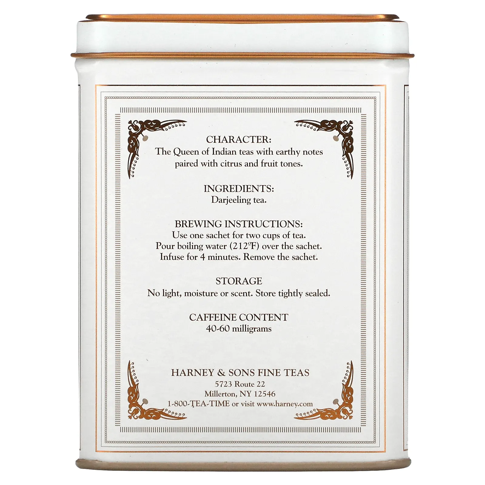 Harney & Sons, Дарджилинг, 20 чайных пакетиков, 1.4 унции (40 г)