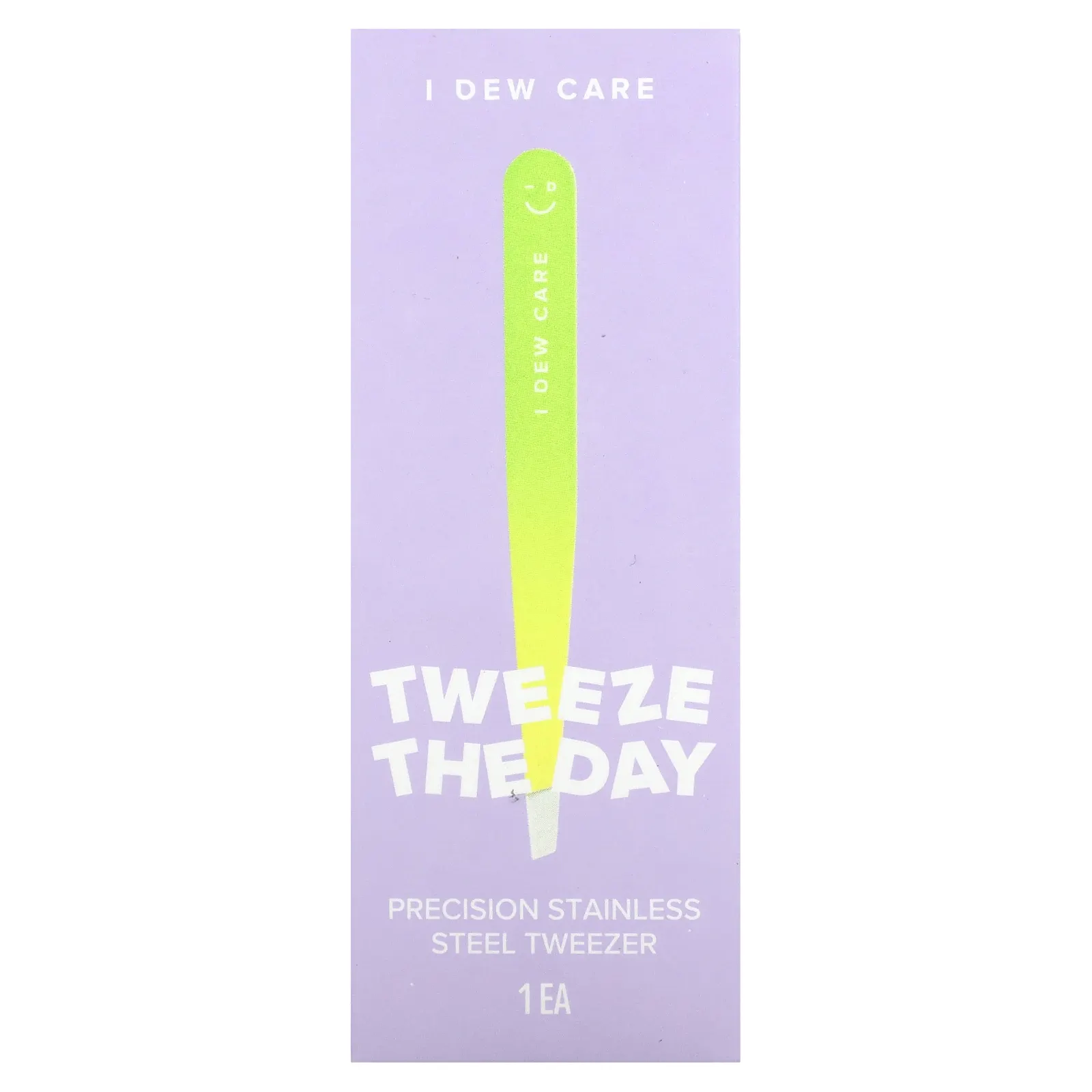 I Dew Care, Tweeze The Day, прецизионный пинцет из нержавеющей стали, 1 пинцет