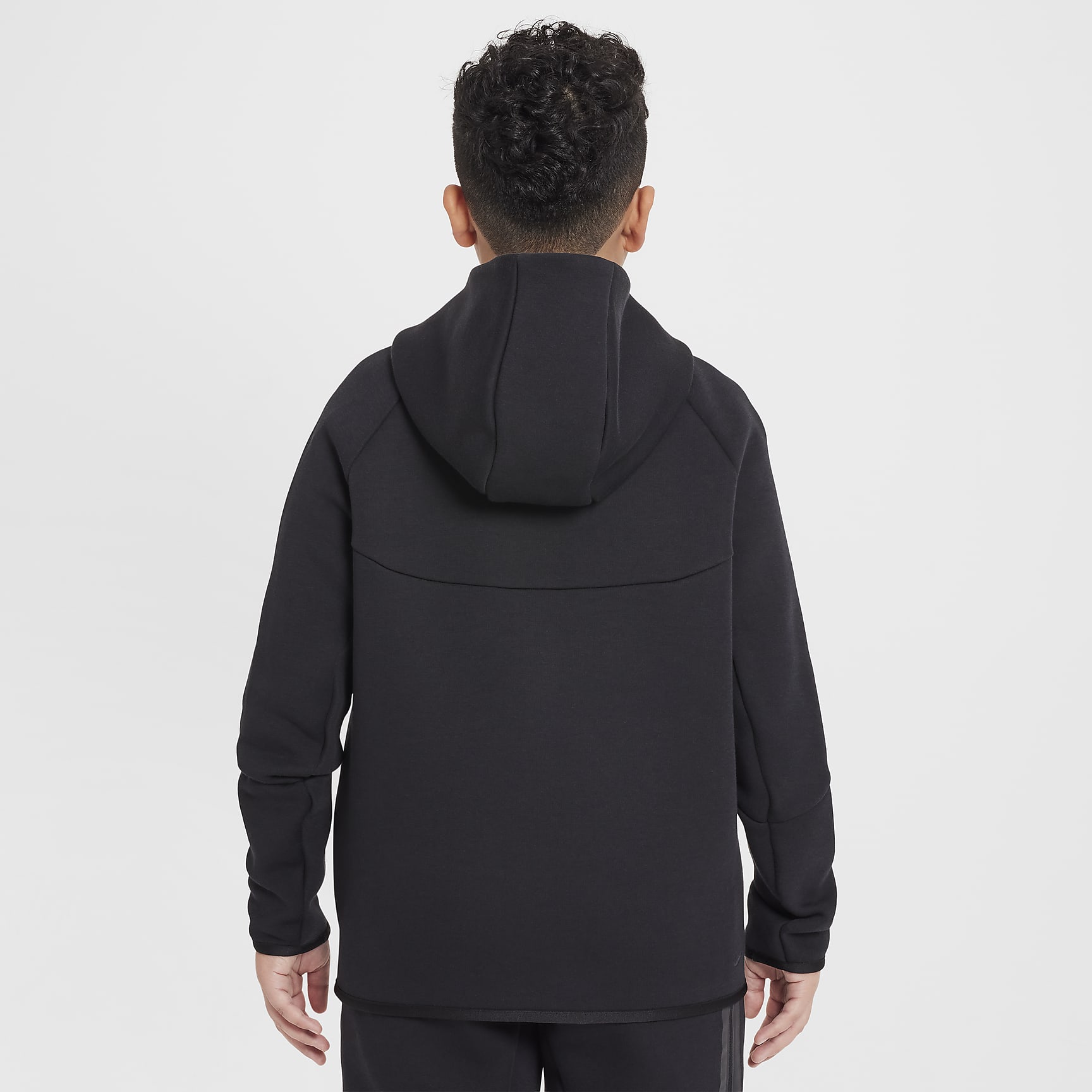 Nike Sportswear Tech Fleece Big Kids' Full-Zip Hoodie (Extended Size)