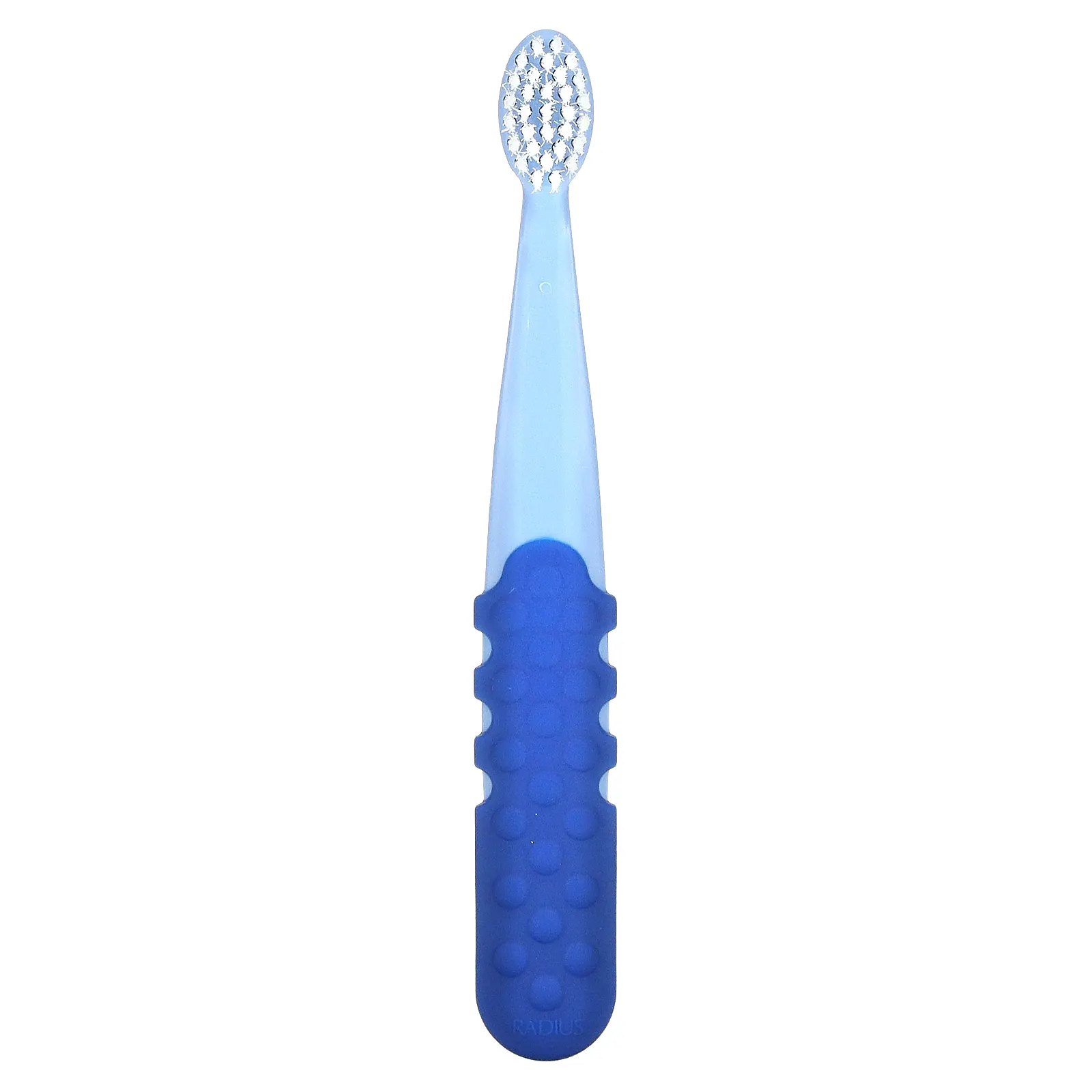 RADIUS, Totz Plus, зубная щетка, для детей от 3 лет, экстрамягкая, синяя, 1 шт.
